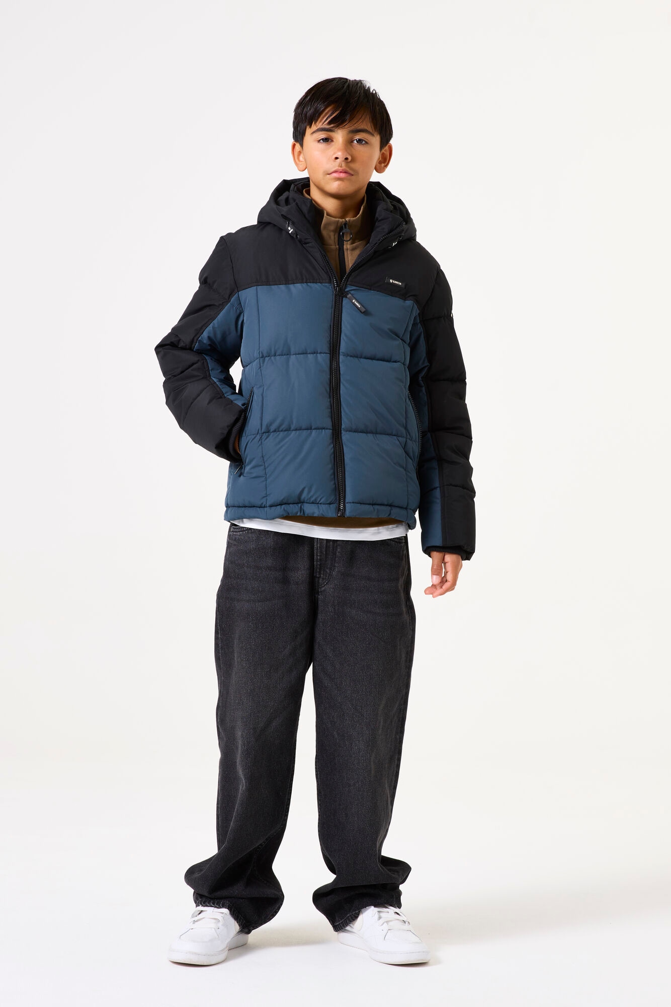 Garcia Steppjacke, mit Kapuze, mit Kapuze for BOYS