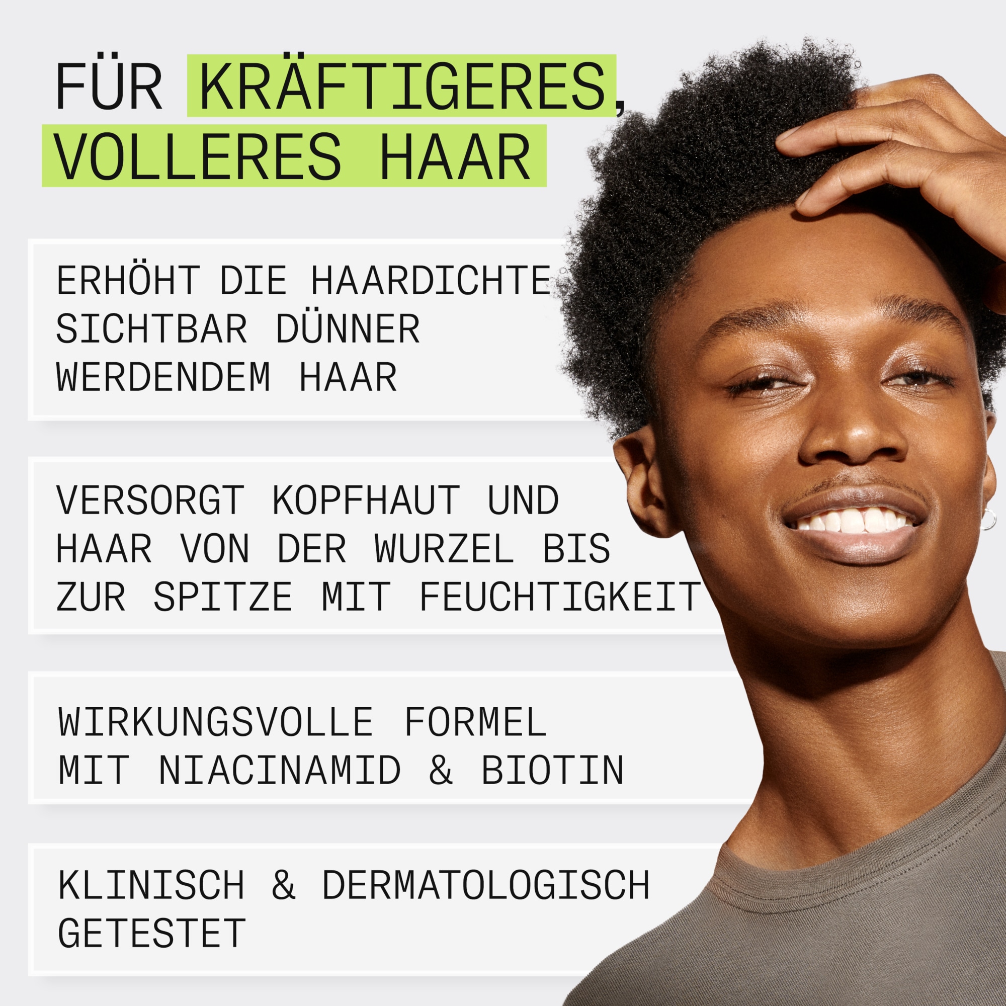 Nioxin Kopfhaut-Pflegelotion »System 2 Leave-on Treatment« mehr Volumen, schützt vor Haarbruch, voller wirkendes Haar