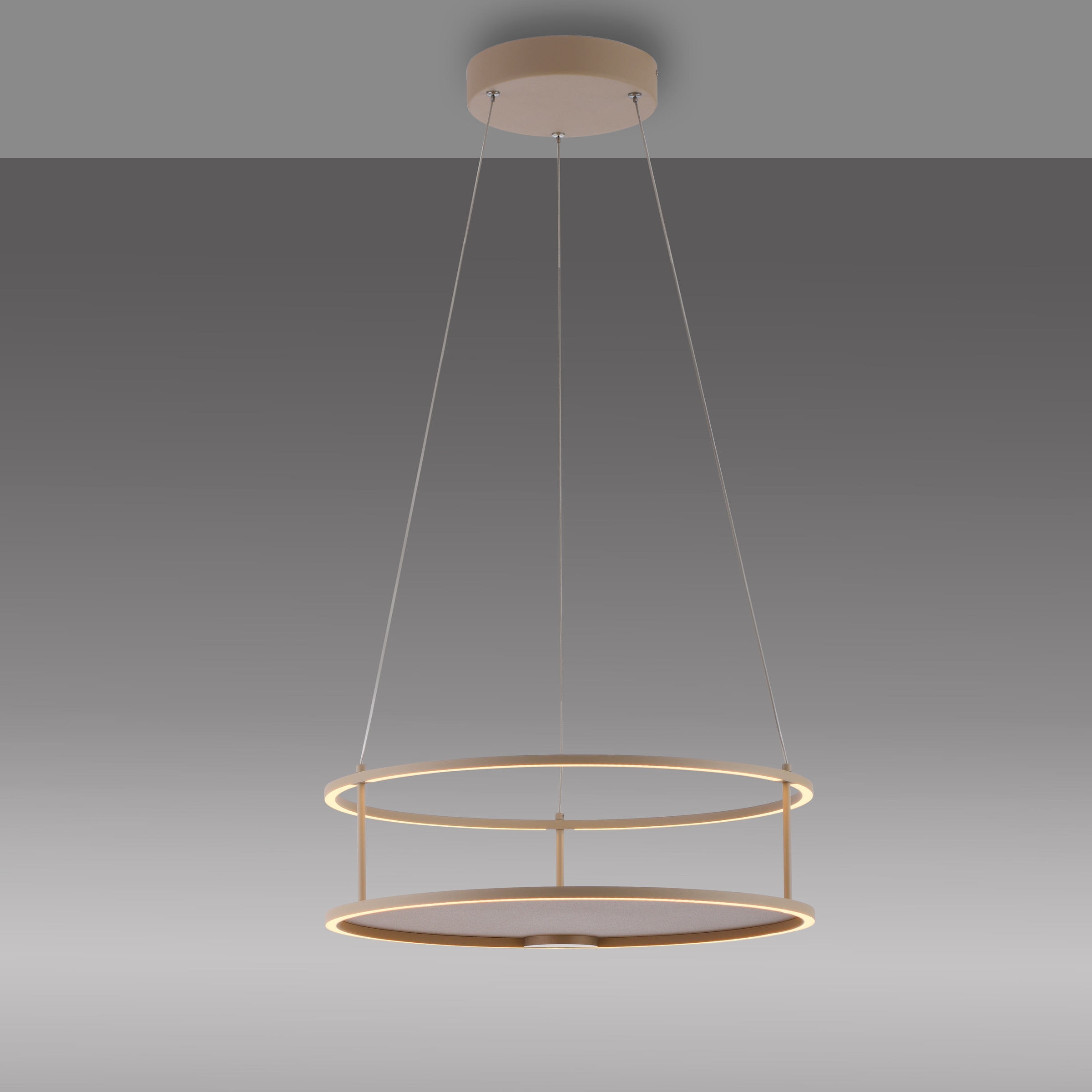 Paul Neuhaus LED Pendelleuchte »CONTURA« LED-Board 1 Stk. Warmweiß Touchdimmer, separat schaltbar, Memoryfunktion, Deko-Ablagefläche