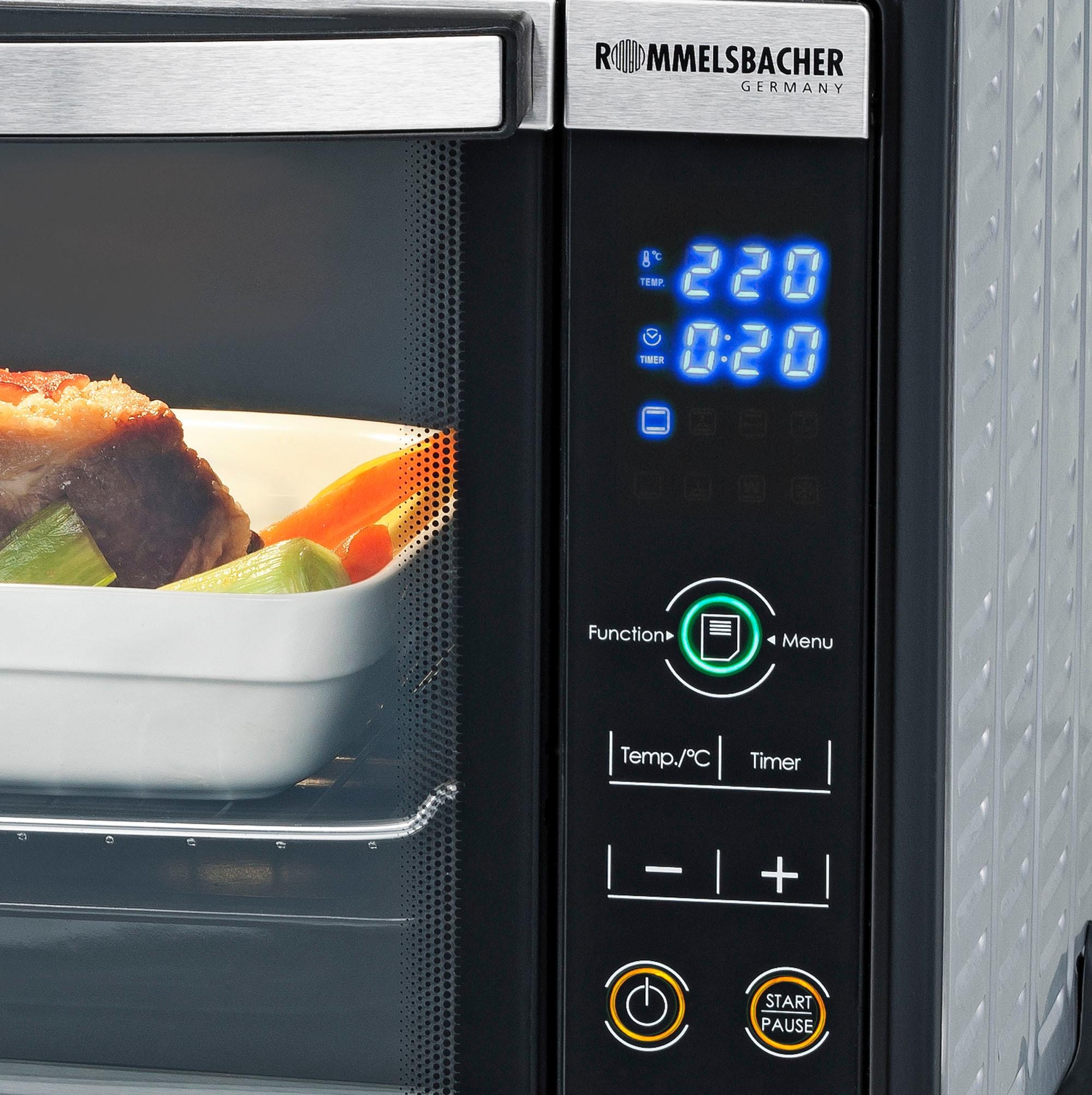 Rommelsbacher Minibackofen »Elektronik Back & Grill Ofen BGE 1580/E«