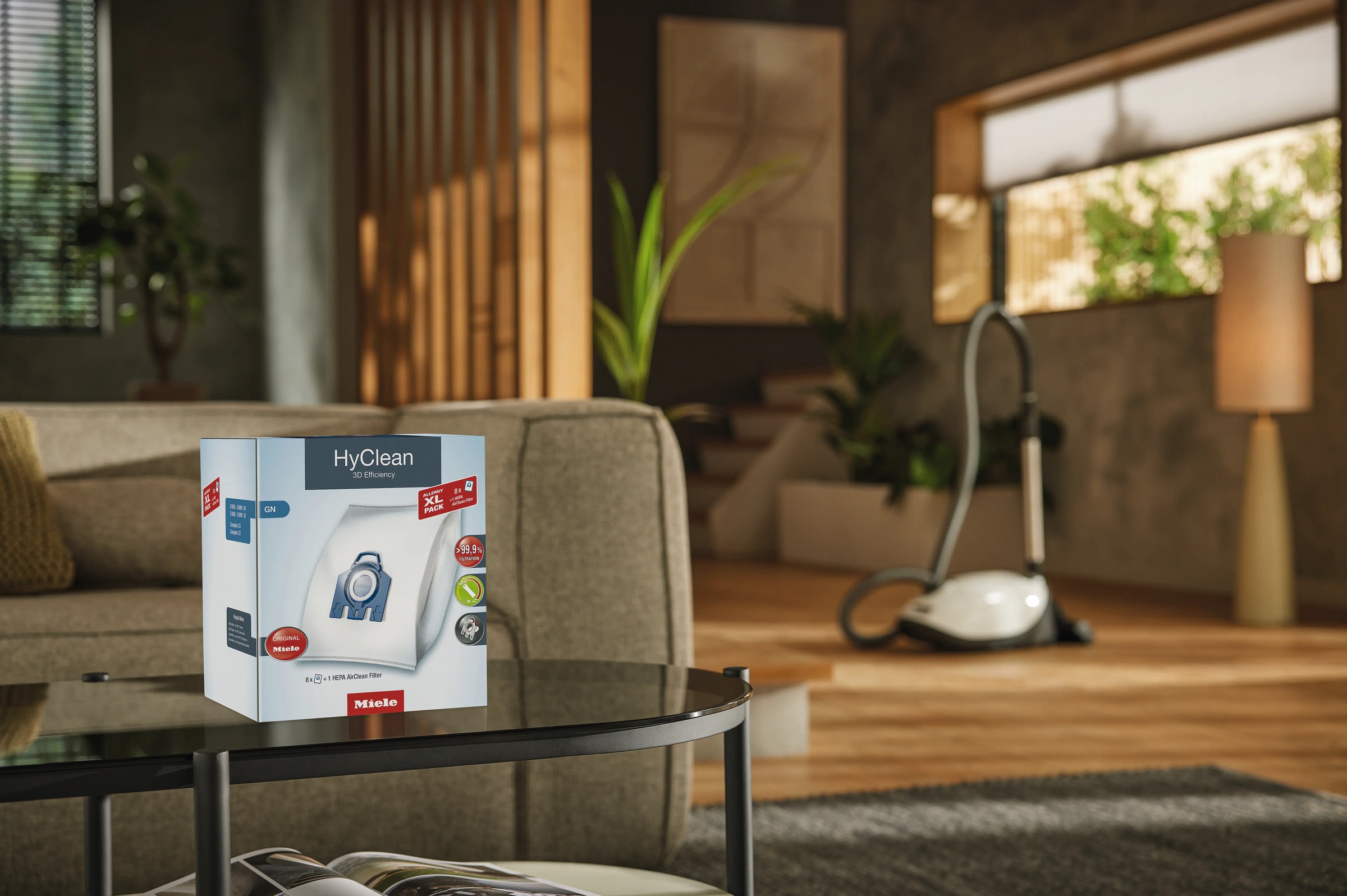 Miele Staubsaugerbeutel »Allergy XL-Pack HyClean 3D Efficiency GN«