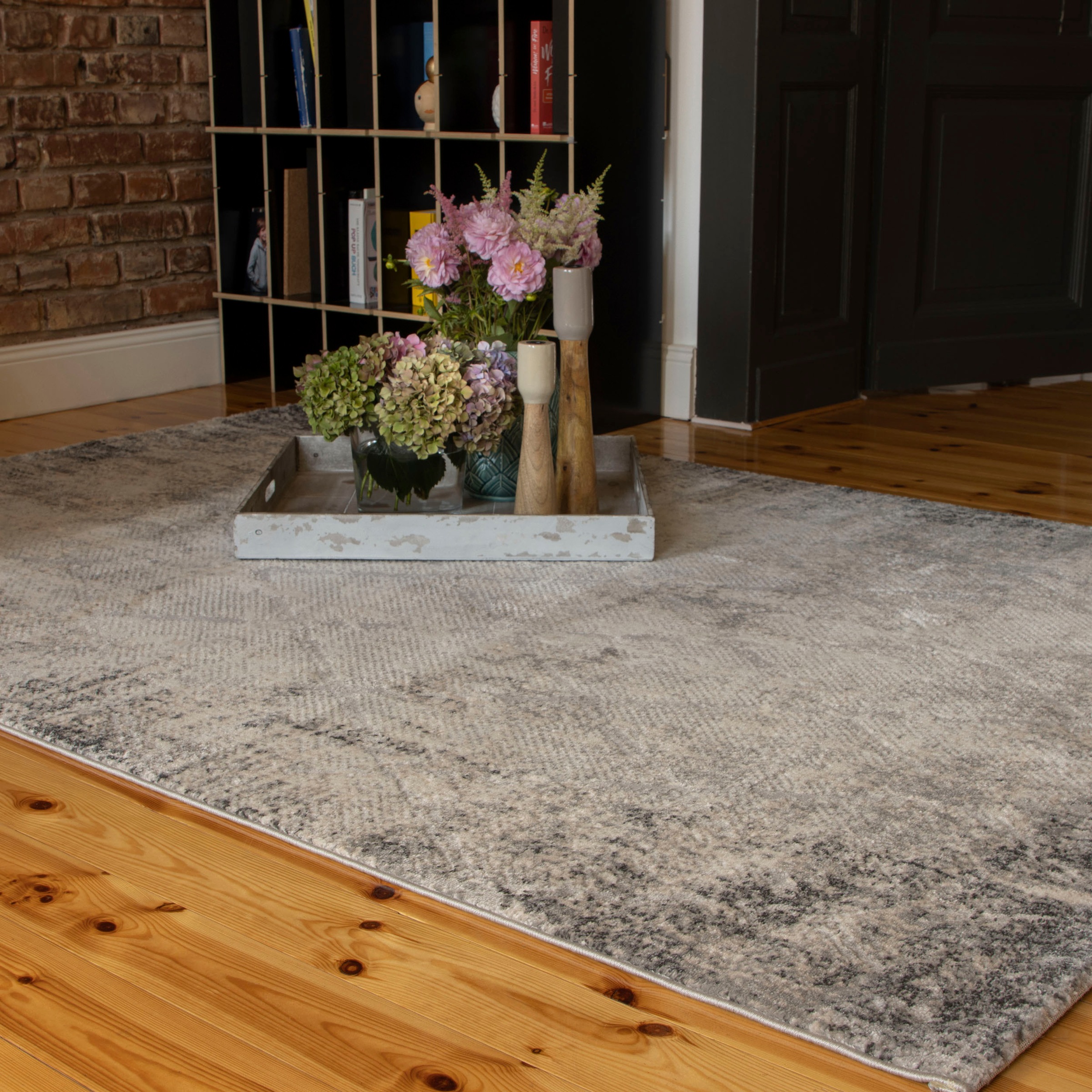 Obsession Teppich »My Salsa 694« rechteckig 8 mm Höhe modernes Rauten Muster, Vintage Design, Esszimmer, Wohnzimmer