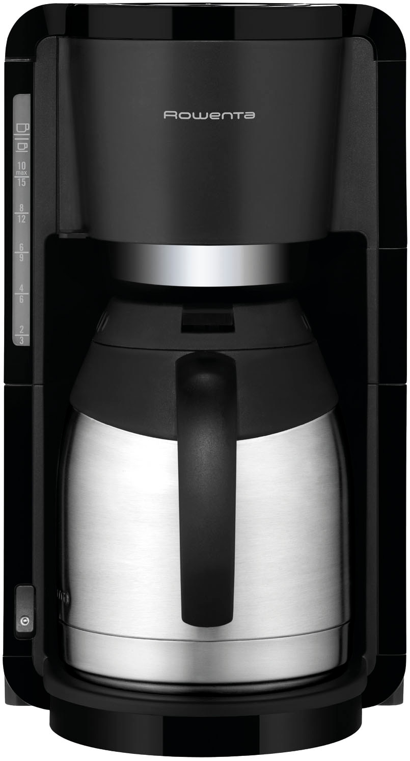 Rowenta Filterkaffeemaschine »CT3818 Adagio Milano«, 1,25 l Kaffeekanne, 1x4, Edelstahl- Thermokanne, 10-15 Tassen, 1,25 L, Automatische Abschaltung