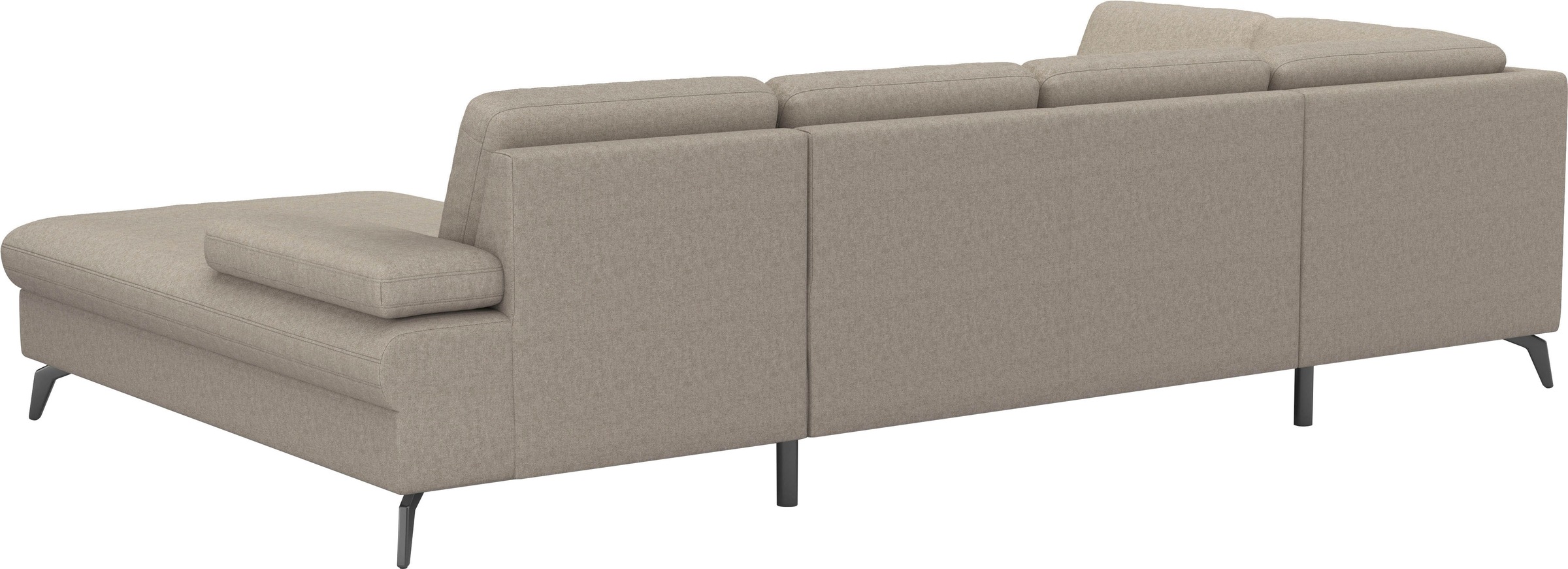 sit&more Wohnlandschaft »Morris Jubi U-Form«, inkl. Armteilfunktion und 1 Zierkissen, wahlweise mit Bettfunktion