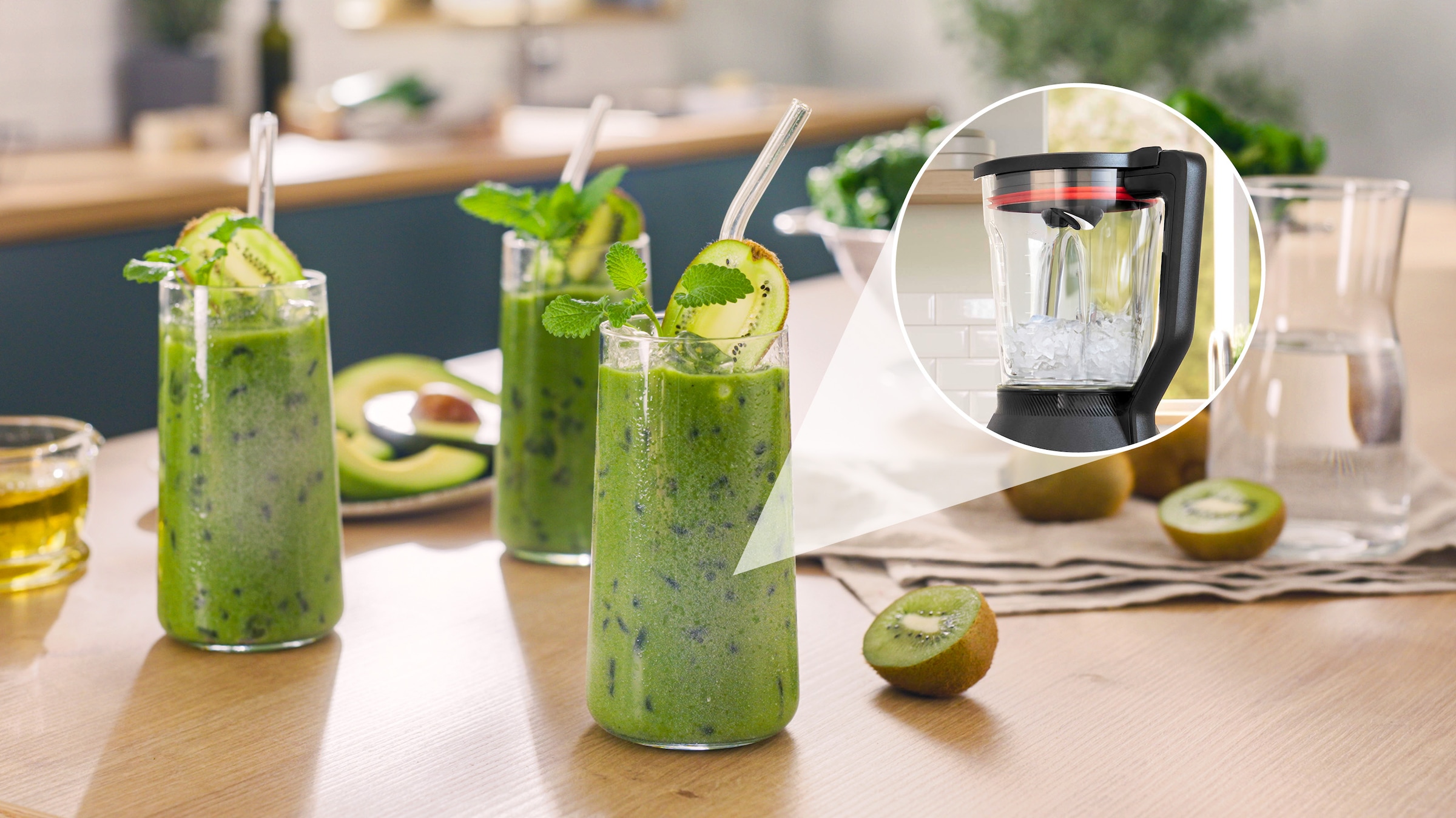 BOSCH Standmixer »VitaPower Serie 6, MMB6652B, 6 Programme, 2L Tritan-Behälter, bpa-frei«, 1800 W, 6-Klingen-Messer, Made in Europe, 10 Jahre-Motorgarantie