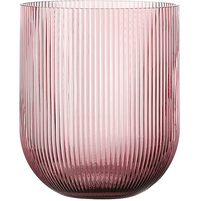 Fink Windlicht »SOLARI«, (1 St.), Kerzenhalter aus Glas, in Rillenoptik, Höhe  19 cm online kaufen | UNIVERSAL
