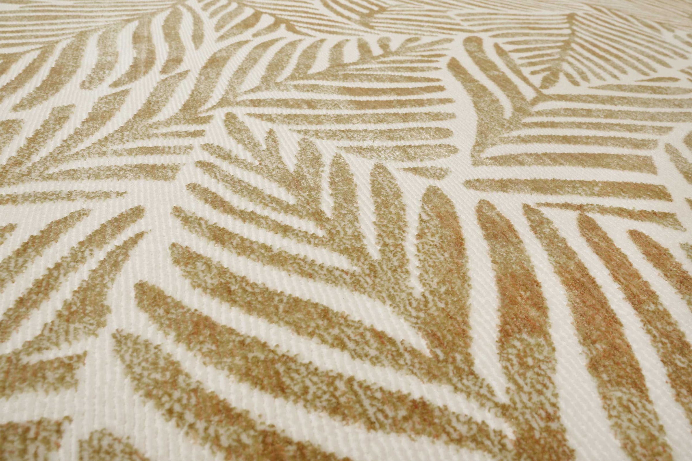 Esprit Teppich »Victoria ESP-21078« rechteckig 7 mm Höhe Moderner Design Kurzflorteppich mit Fransen, Wohnzimmer