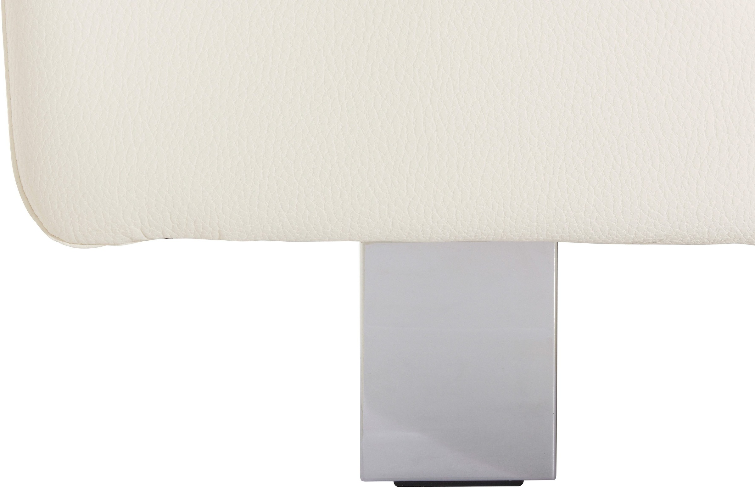 COTTA Polstergarnitur »Driver L-Form«, (Set), Set bestehend aus: Ecksofa mit Kopfteilverstellung & Hocker