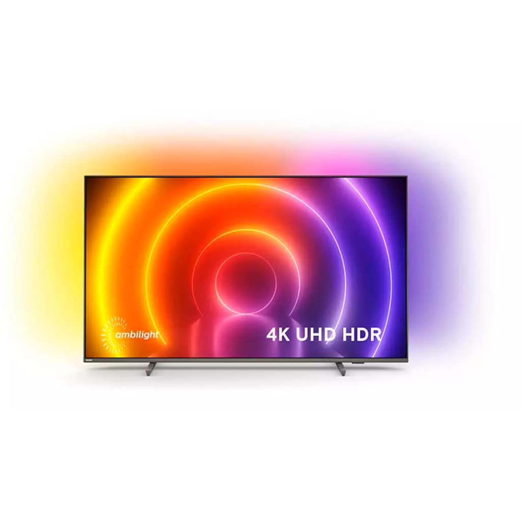 Philips LED-Fernseher »55PUS8106/12«, 139 cm/55 Zoll, 4K Ultra HD, Android TV-Smart-TV, 3-seitiges Ambilight