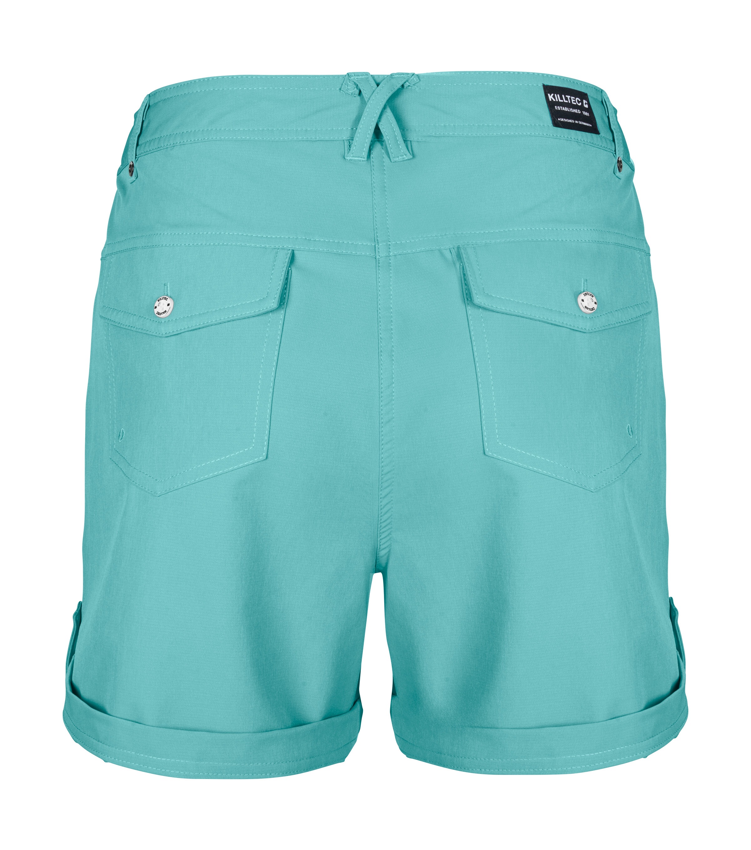 Killtec Shorts »KOS 2 WMN SHRTS«, Schnelltrocknende, wasserabweisende Shorts mit verstellbarer Länge