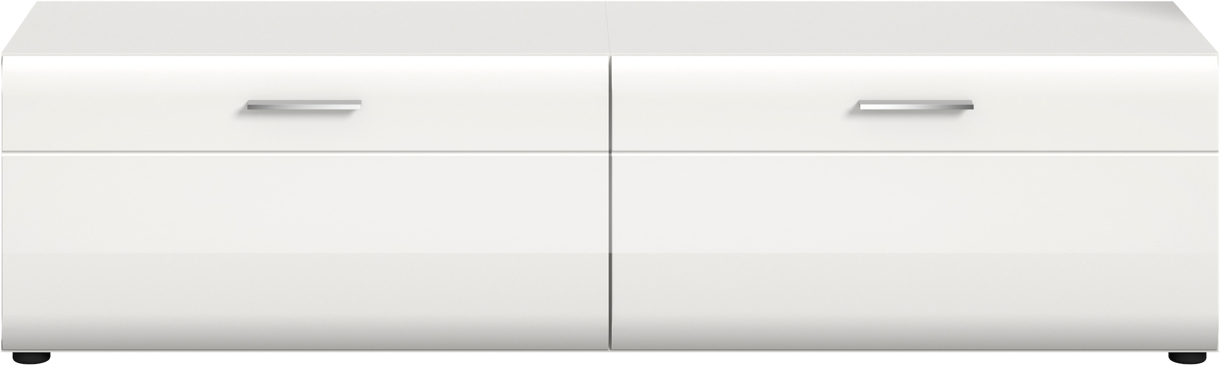 Home affaire Lowboard »FLORENZ, hochwertige MDF-Front,Rillenfräsung, 2 Klappen« 1 Stk. tlg. Lowboard, TV-Unterschrank, TV-Lowboard