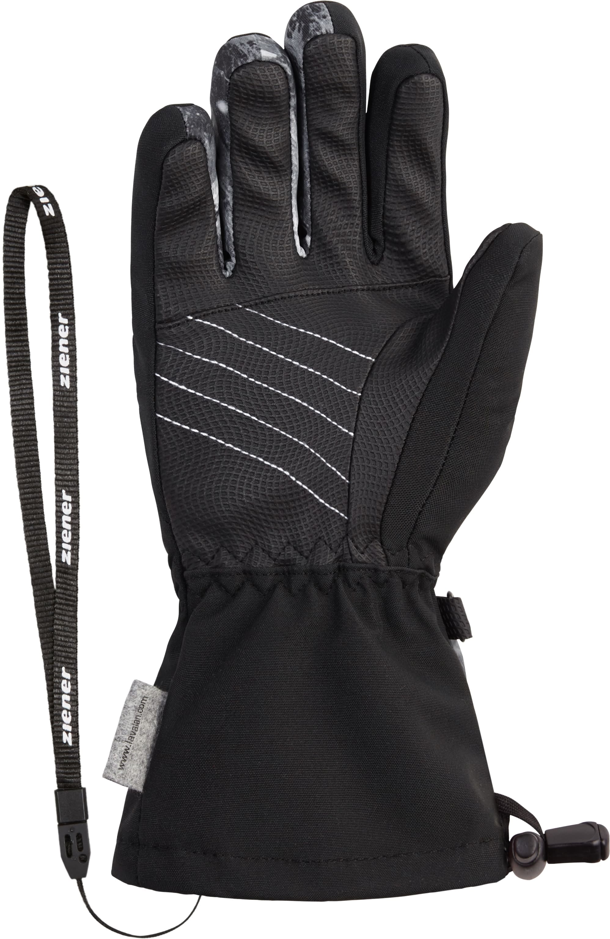 Ziener Skihandschuhe »LAVAL-Z AQUASHIELD® JUNIOR« wasserdicht, winddicht, atmungsaktiv, Wollwattierung