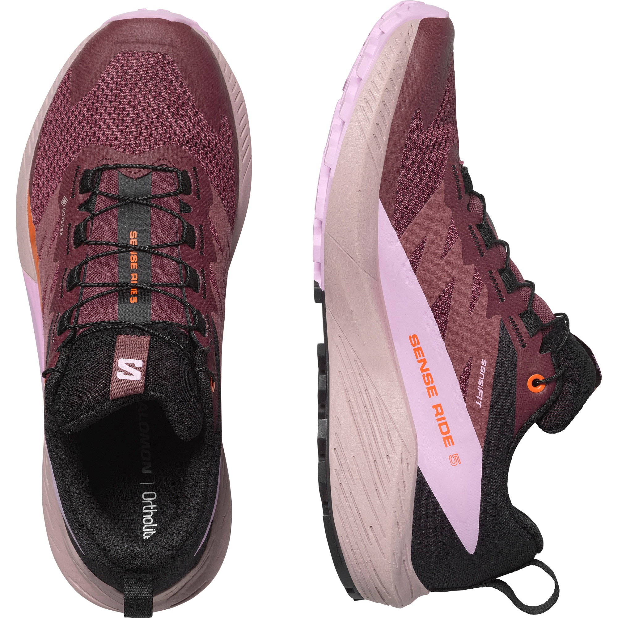 Salomon Laufschuh »SENSE RIDE 5 GORE-TEX«, wasserdicht
