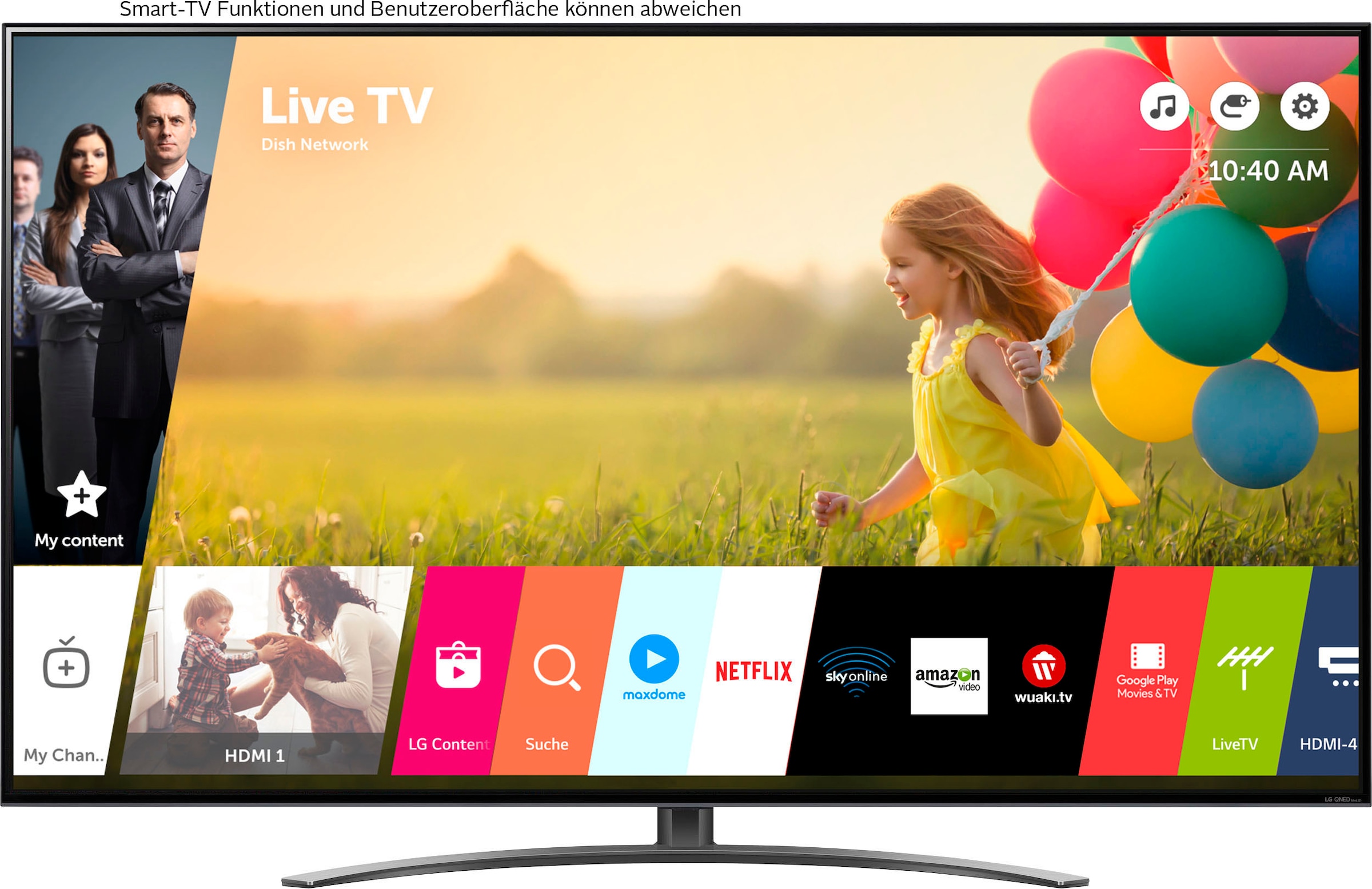 LG QNED-Fernseher »75QNED869QA«, 4K Ultra HD, Smart-TV