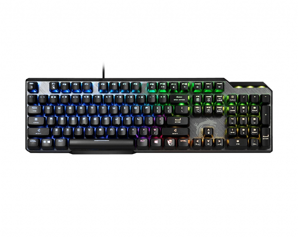 MSI Tastatur »Vigor GK-50 Elite BW Gaming Keyboard, verkabelt«