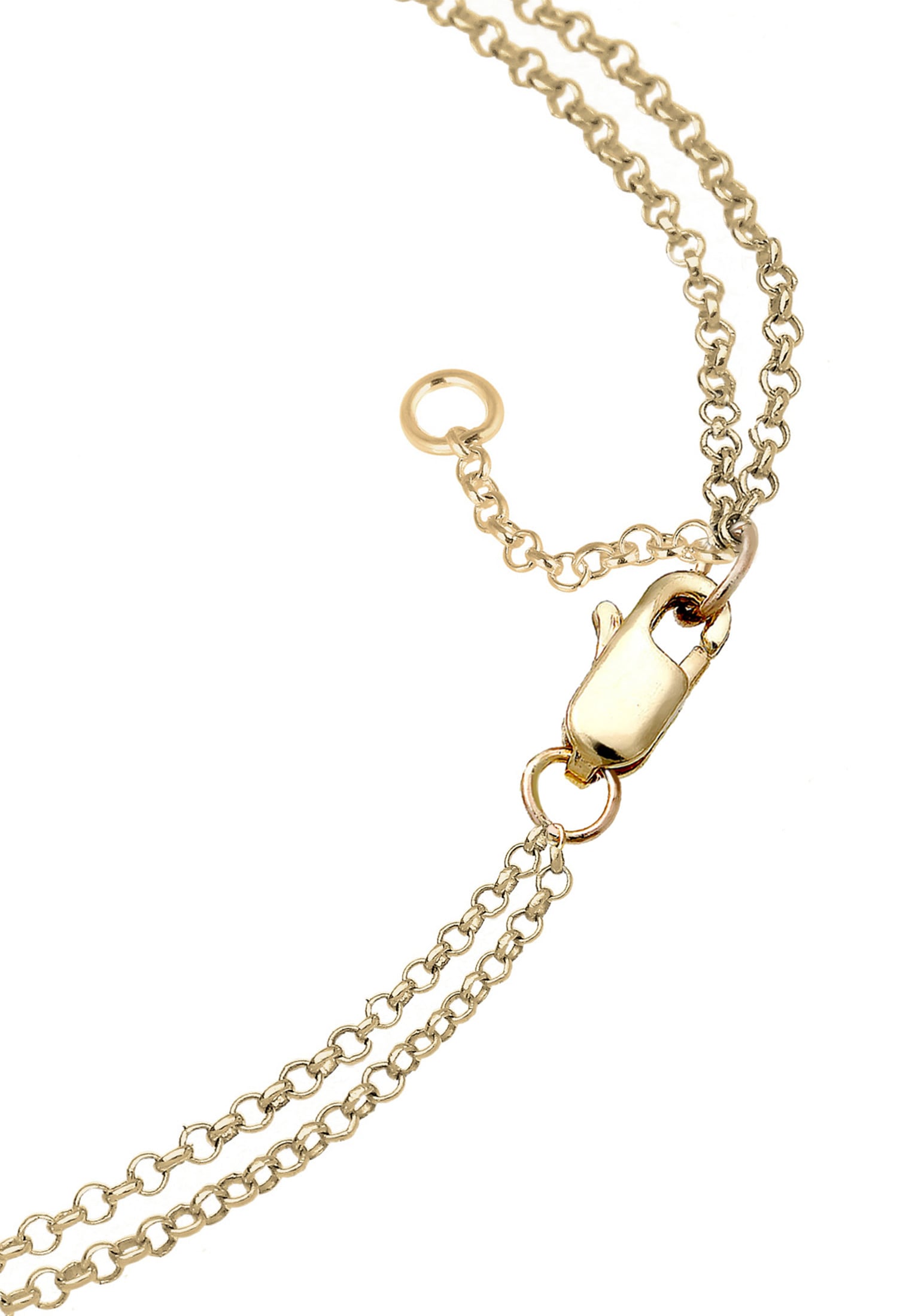 Elli Premium Armkette »Armband Infinity 375 Gelbgold«