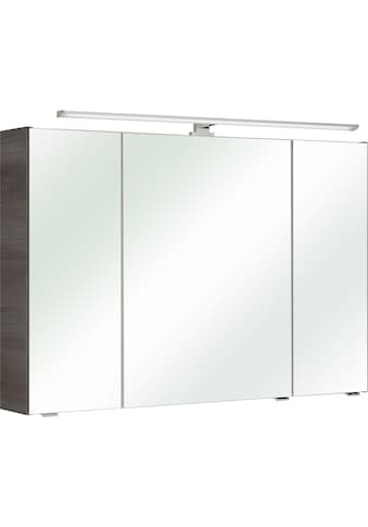 Spiegelschrank »Quickset Badschrank, 3 Spiegeltüren, 6 Einlegeböden, 105 cm breit«