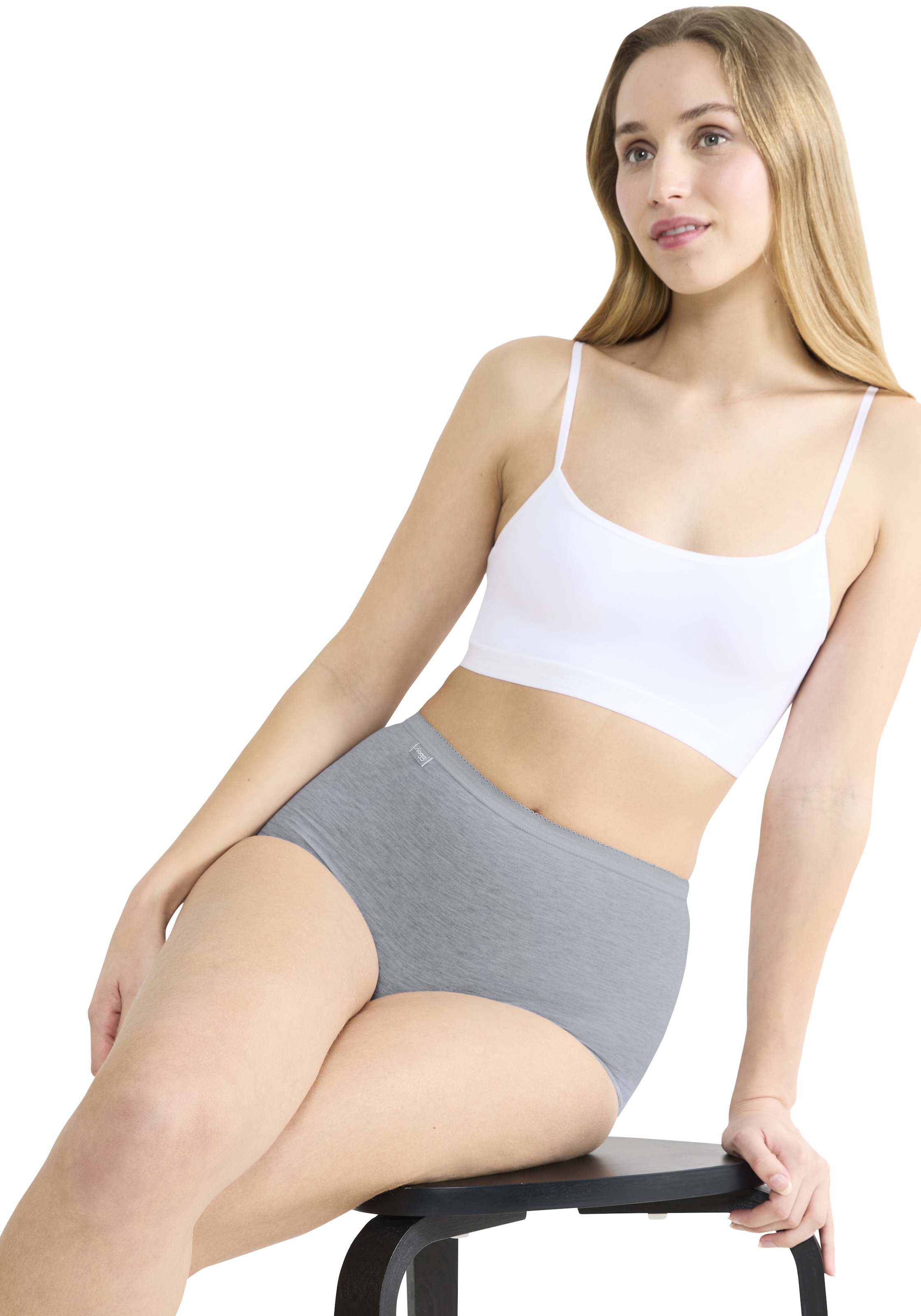 sloggi Slip »Basic+ Maxi C4P«, (4er Pack), perfekter Sitz