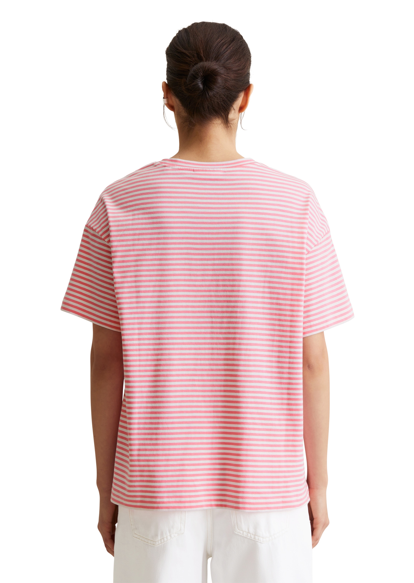 Marc O'Polo DENIM T-Shirt geringelt, Rundhals, relaxed fit