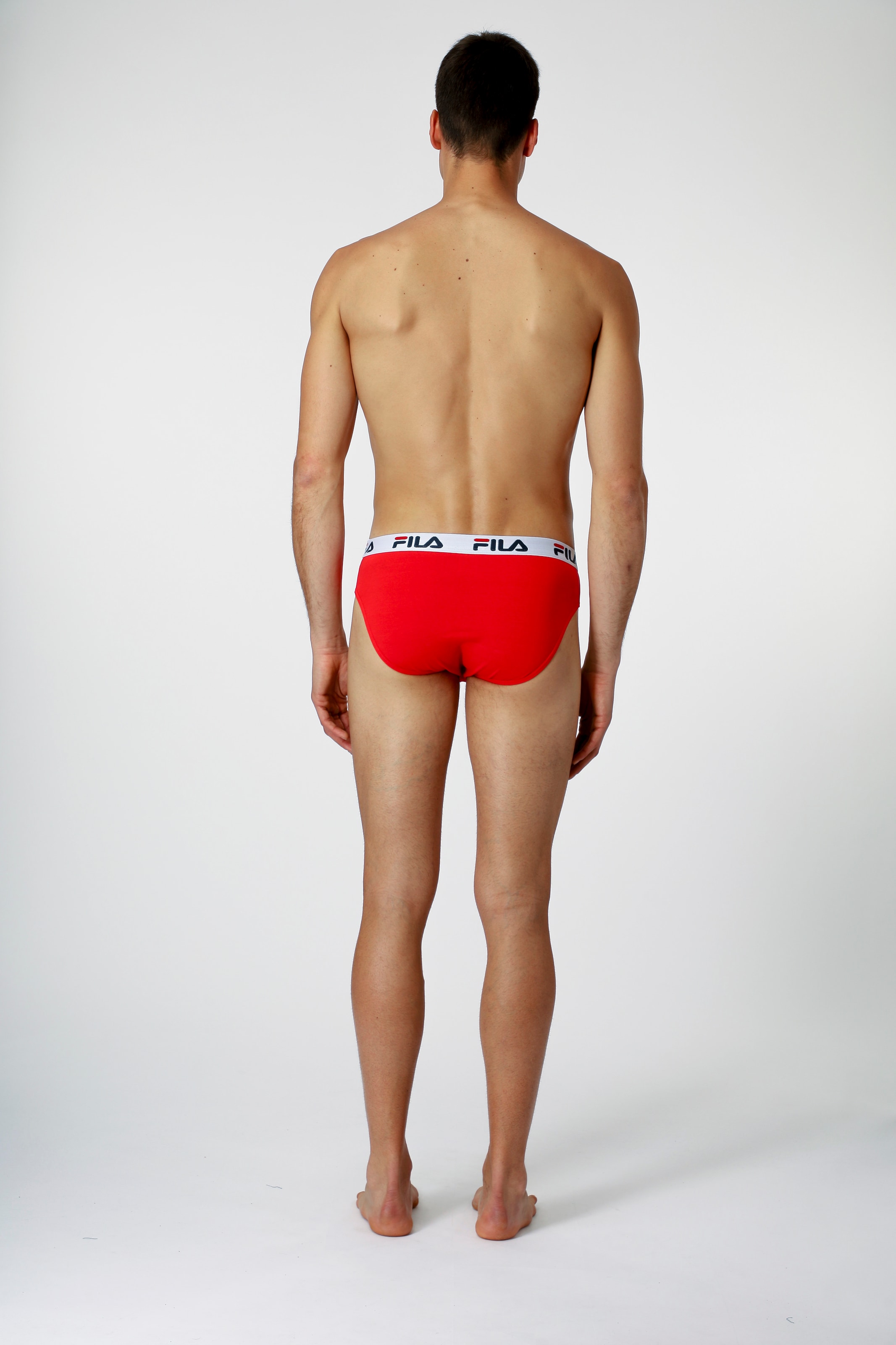 Fila Slip »MAN BRIEF«, (3er Pack), mit elastischem Logobund