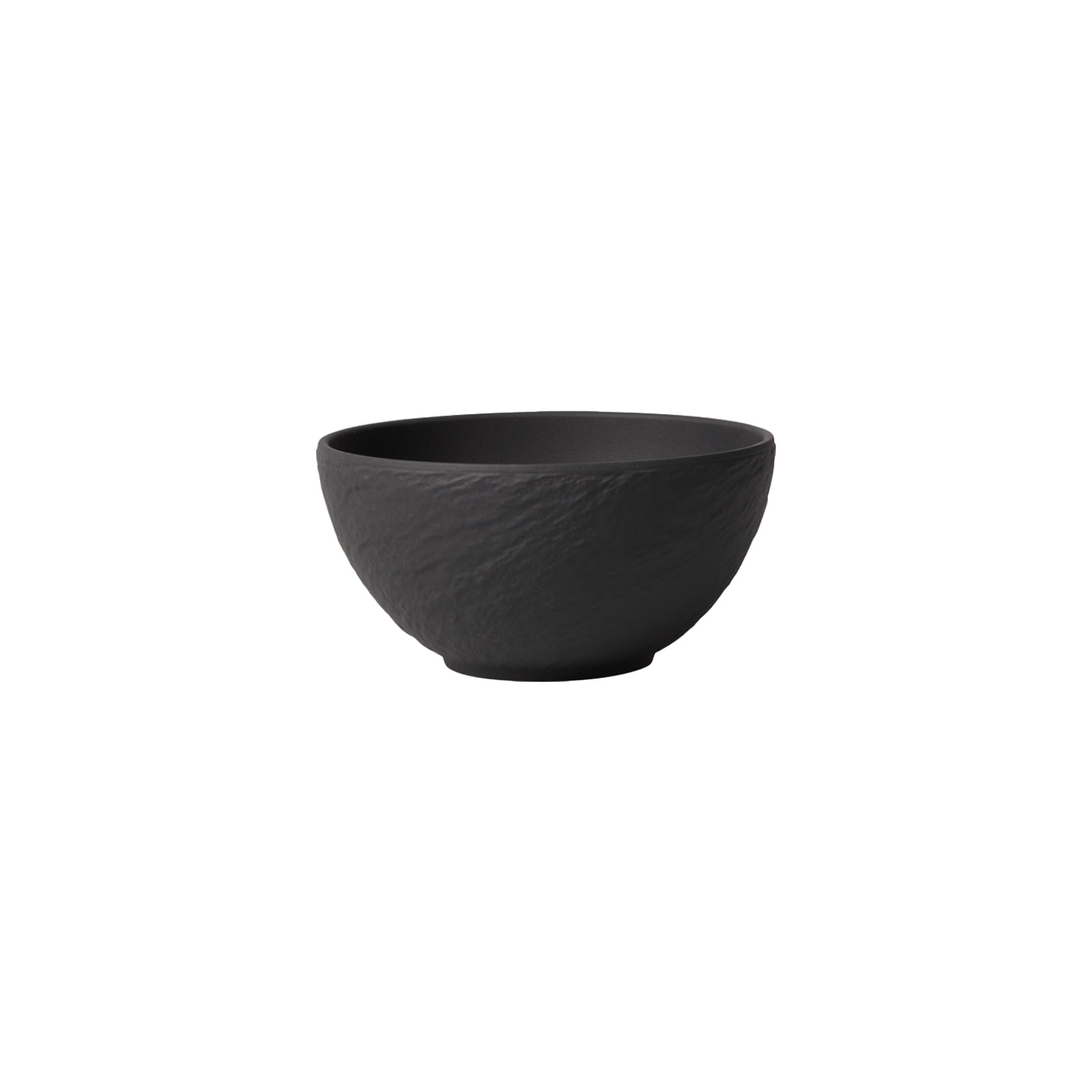 Villeroy & Boch Schale »Bol Manufacture Rock Ø 14,0 cm 4er Set schwarz« 4 tlg.