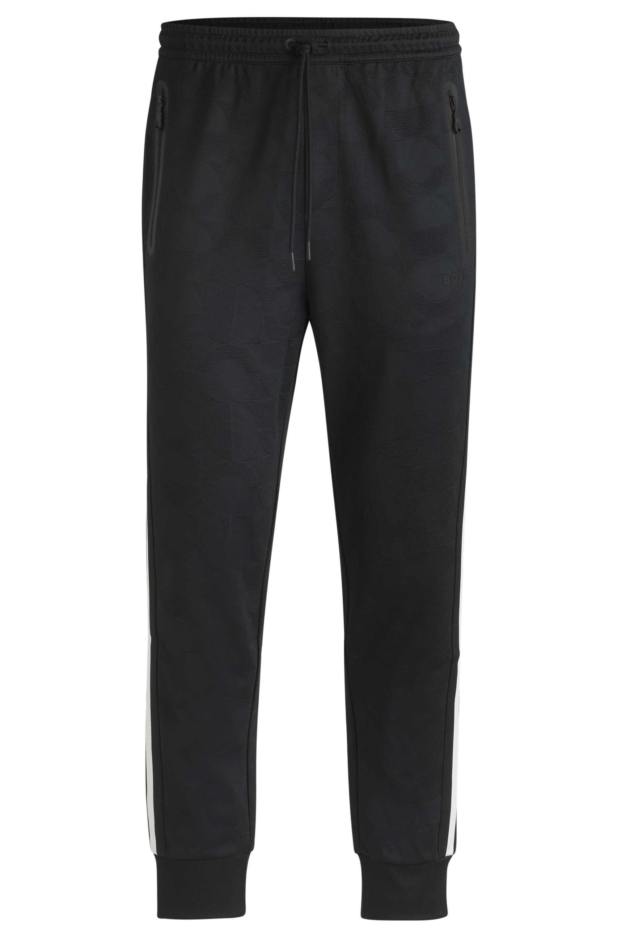 BOSS GREEN Sweathose »Hover Striped C«, mit kontrastfarbigem Streifen