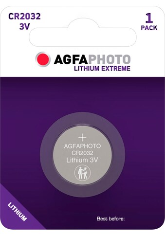 AgfaPhoto Batterie »1 Stck Extreme«, CR2032, (1 St.) kaufen