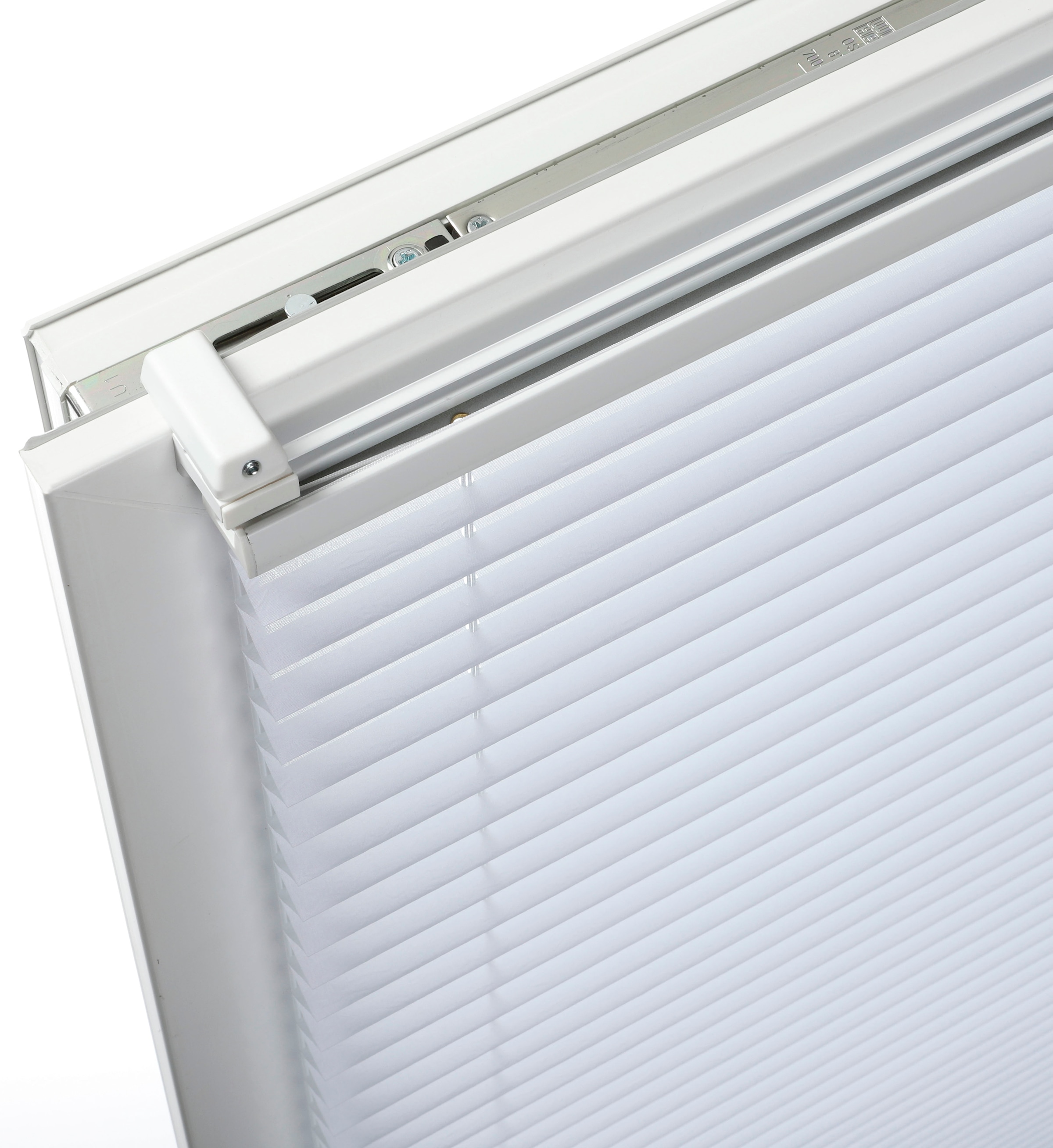 GARDINIA Plissee »EASYFIX  mit 2 Bedienschienen« Lichtschutz ohne Bohren verspannt in der Breite kürzbar