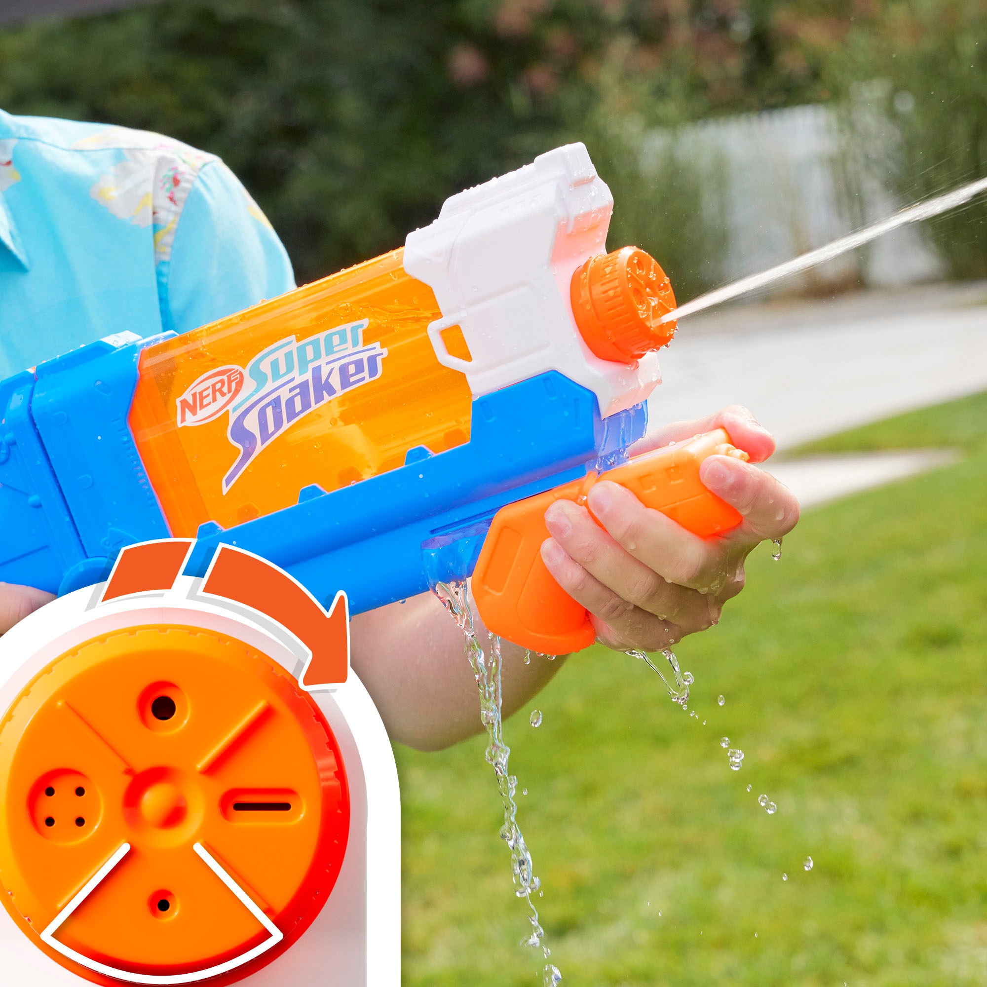 Hasbro Wasserpistole »Nerf, Wasserblaster, Super Soaker, Flip Fill«