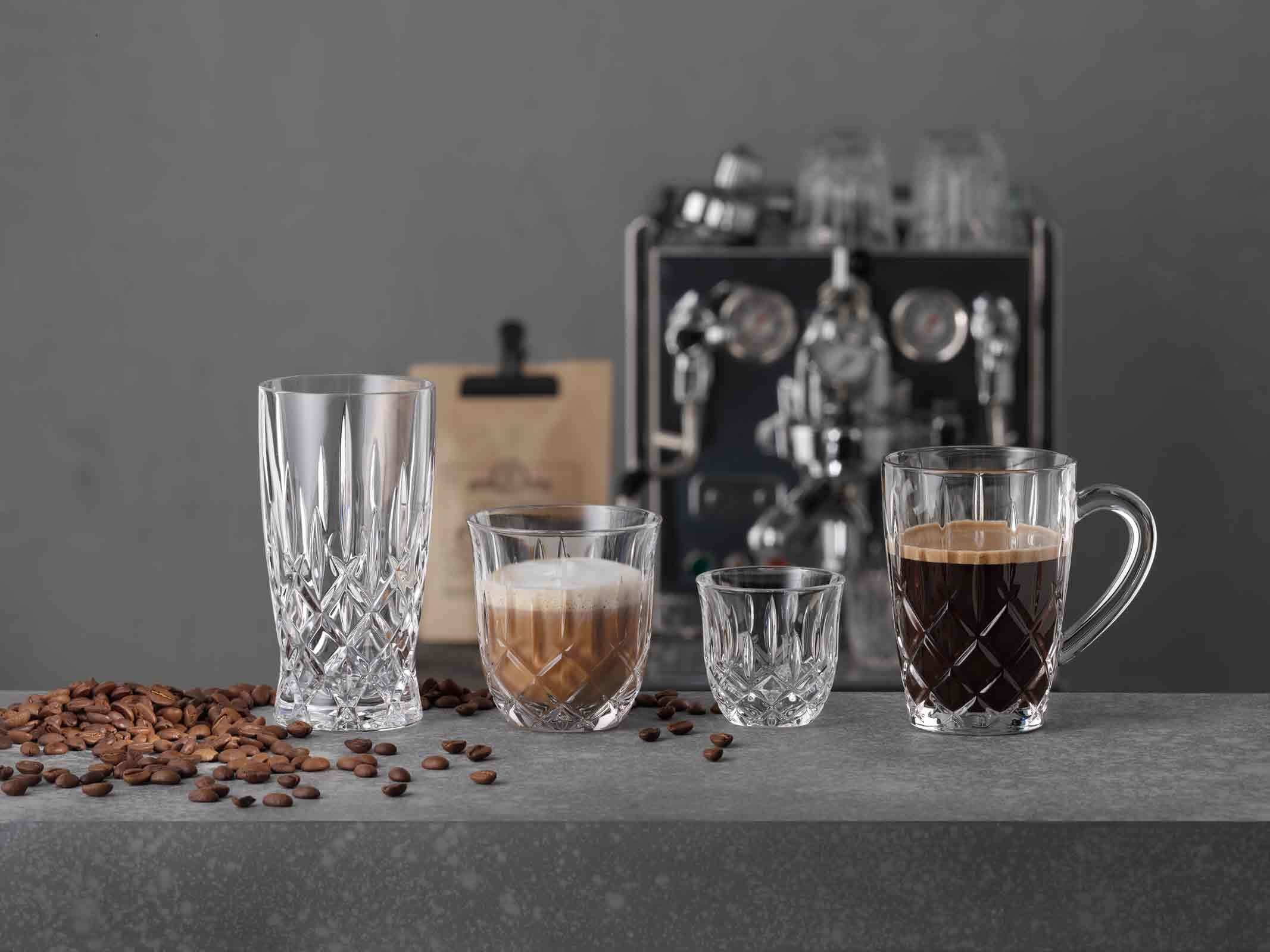 Nachtmann Glas »Cappuccino/Flat White Gläser Noblesse Barista 234 ml 2er Set transparent«