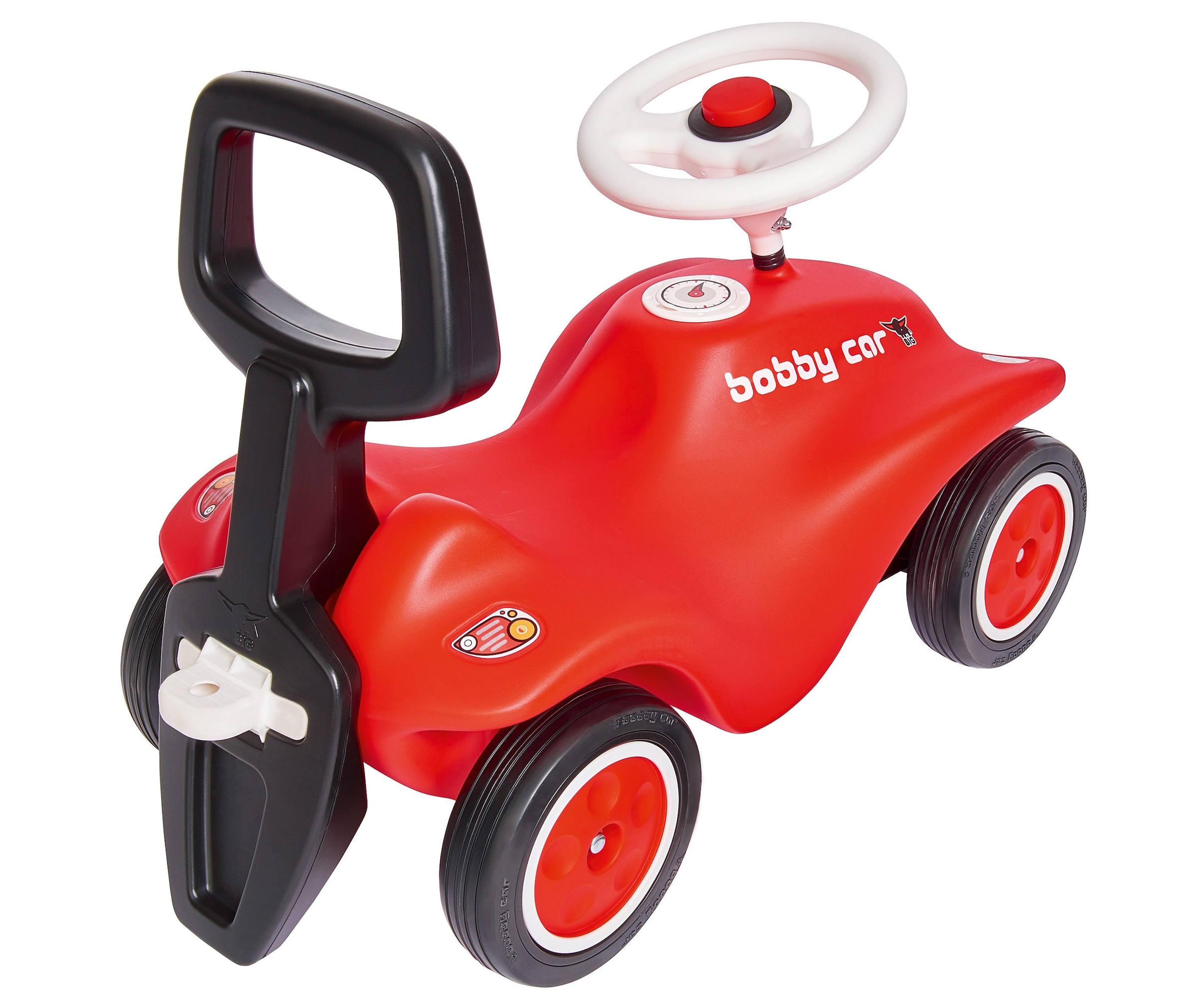 BIG Kinderfahrzeug Lauflernhilfe »BIG Bobby Car Walker 2in1 Zubehör«, 2in1  Rückenlehne & Lauflernhilfe, Made in Germany bei