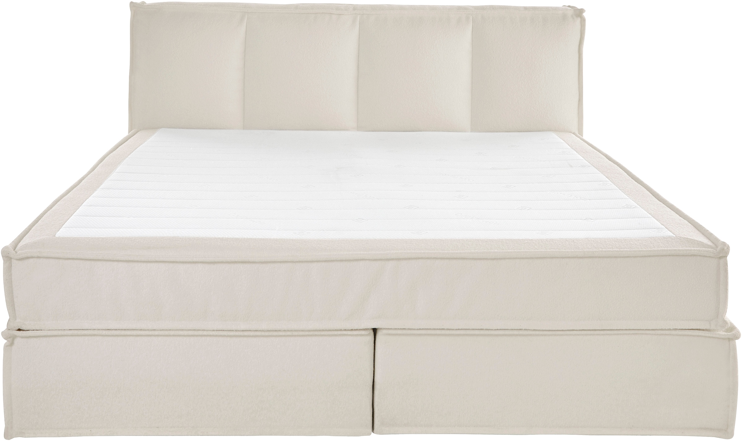 LeGer Home by Lena Gercke Boxspringbett »Addyson« Härtegrade H2, H3 und H4 wählbar,  Boxspringbett inkl. Topper, 2 Matratzen