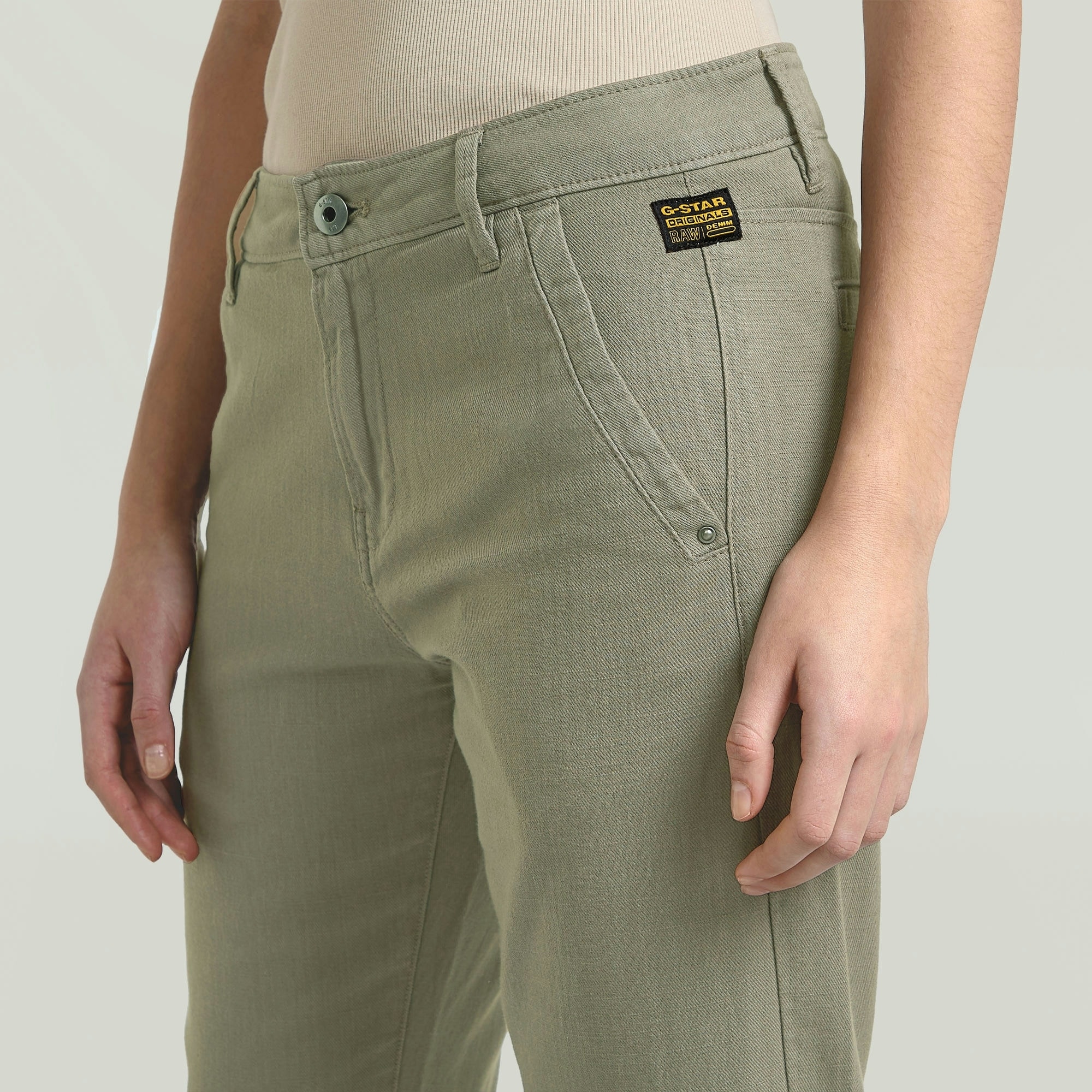 G-STAR Chinohose »Kate Chino Boyfriend«  mit Relaxed Fit an Hüfte und Oberschenkeln