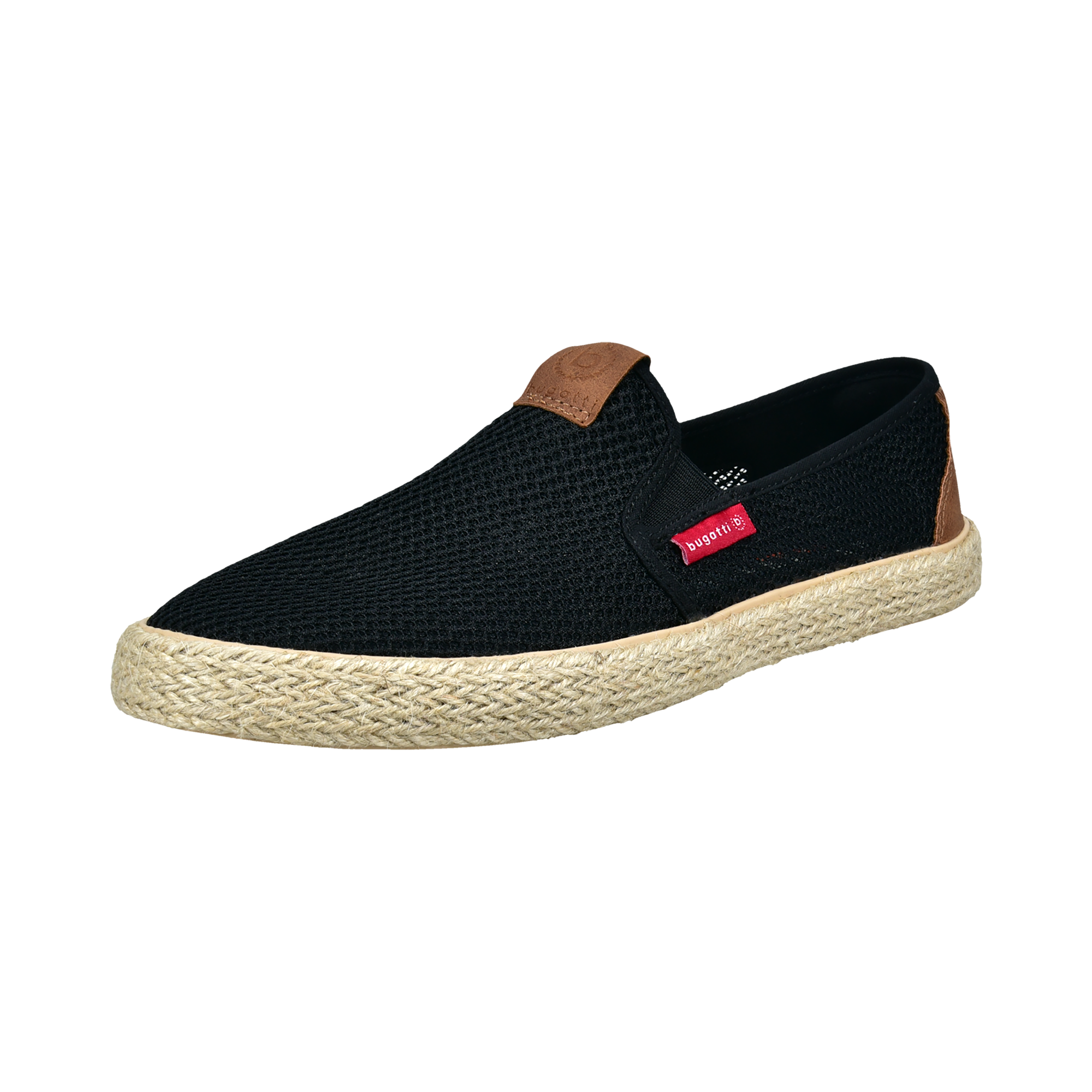 bugatti Espadrille  Slipper, Schlupfschuh, Sommerschuh mit Kontrastdetails