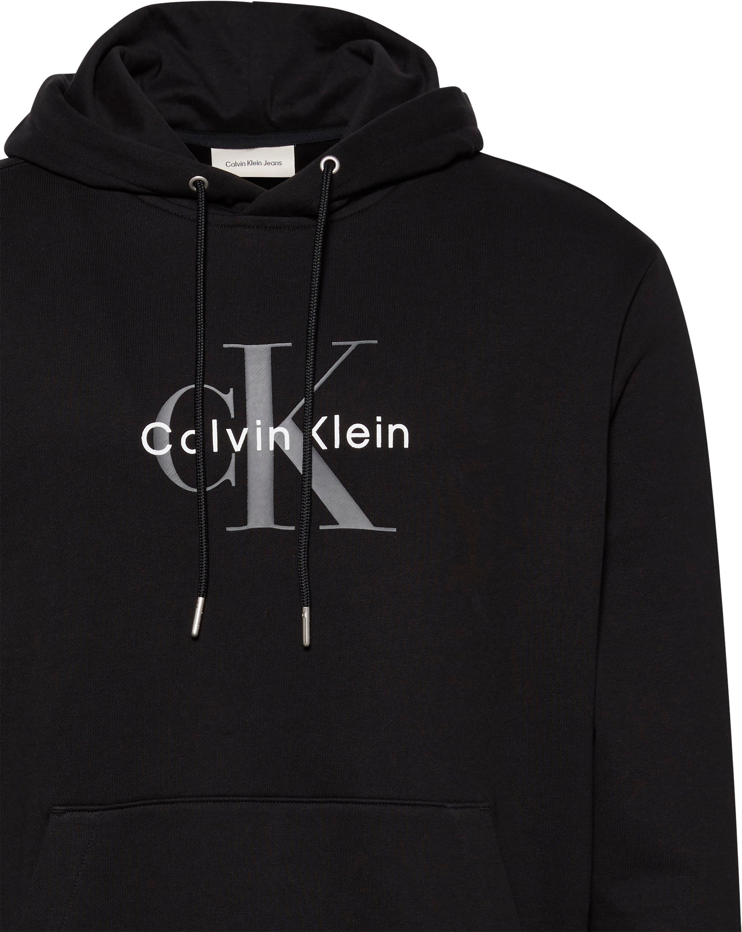 Calvin Klein Jeans Kapuzensweatshirt »400GSM TERRY MONOLOGO HOODIE«, Mit Rundhalsausschnitt
