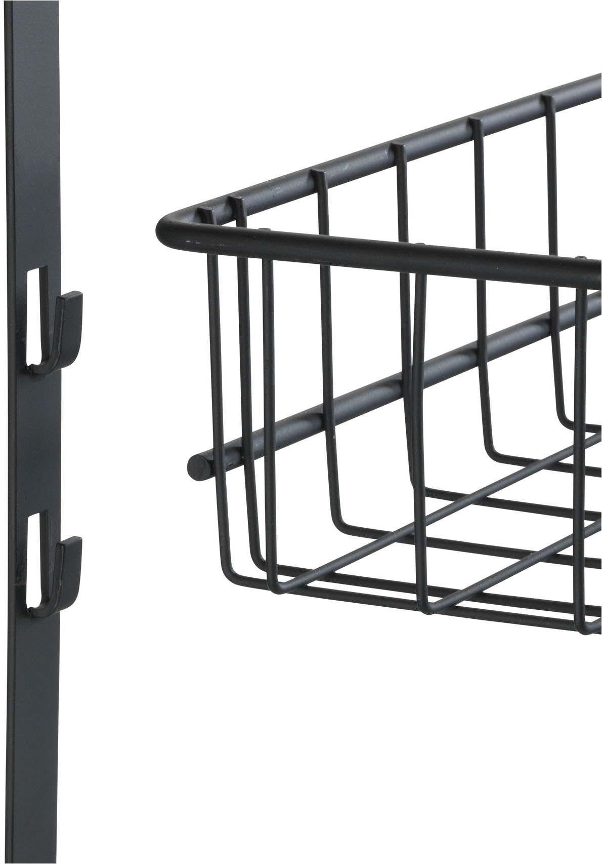 WENKO Türregal, zum Einhängen für Bad & Küche, zusätzlicher Stauraum, Industrial Style