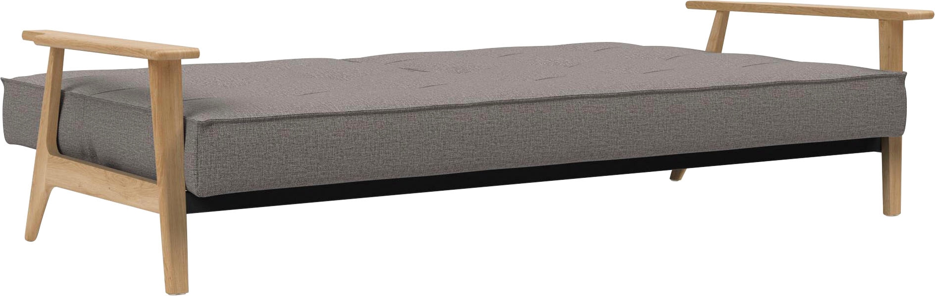 INNOVATION LIVING ™ Schlafsofa »Splitback Frej, Dauerschlafsofa, bequem mit Federkernunterfederung«, mit stabilen Armlehnen, in skandinavischem Design