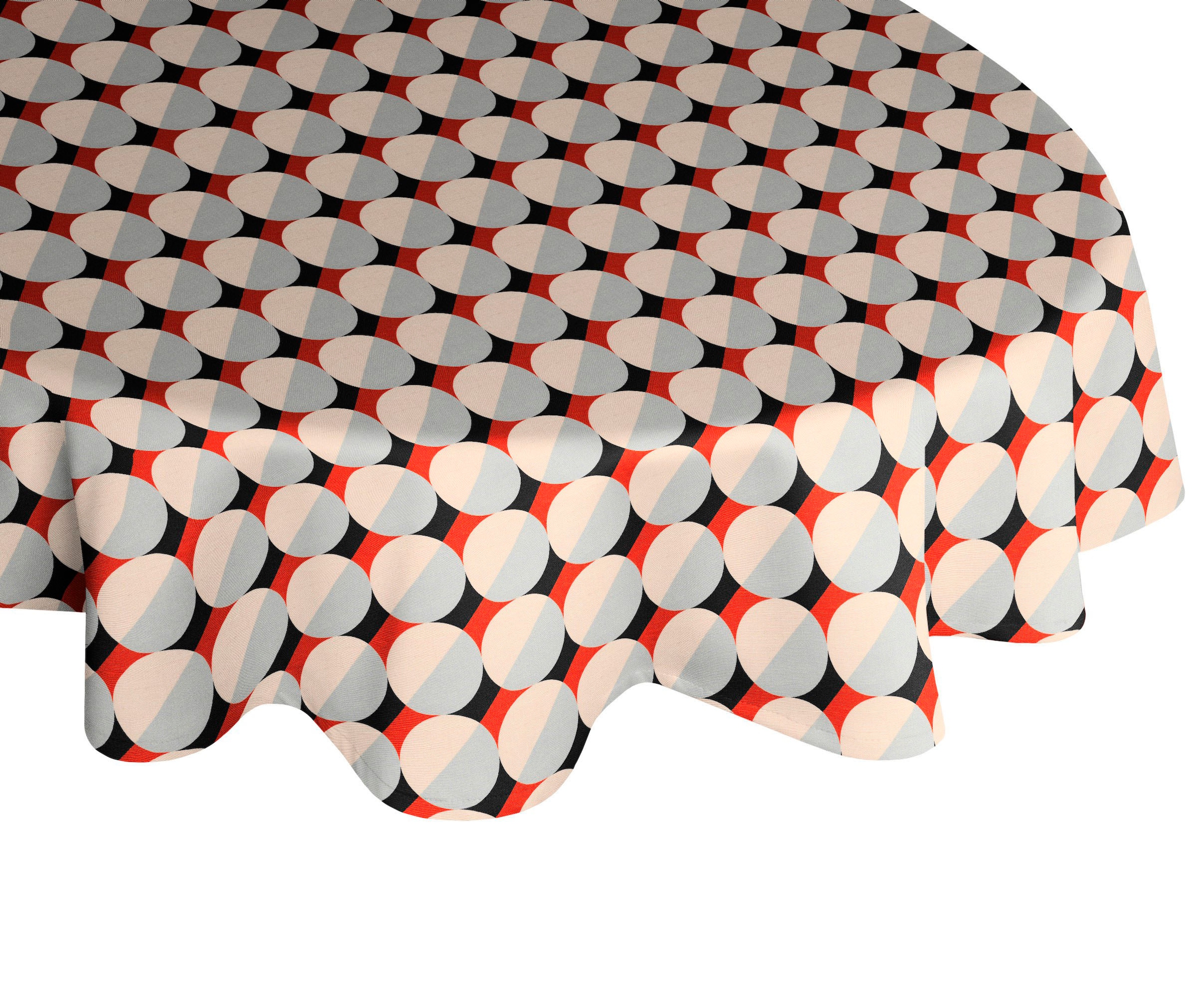 Adam Tischdecke "Circles" aus 100% Bio-Baumwolle
