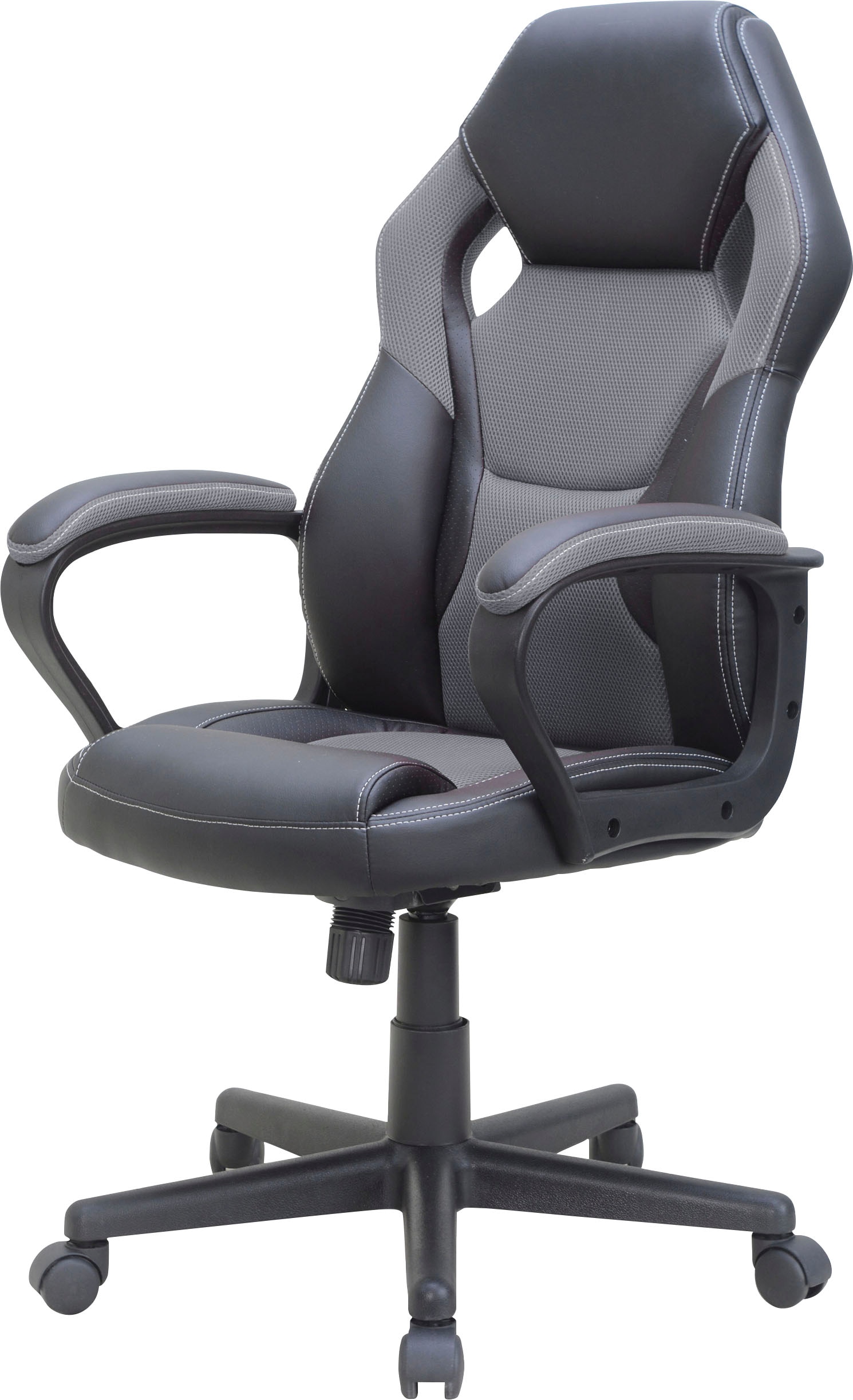 Homexperts Chefsessel »Manta«, Kunstleder-Netzstoff, Gamingchair passend zum Gamingtisch Tron