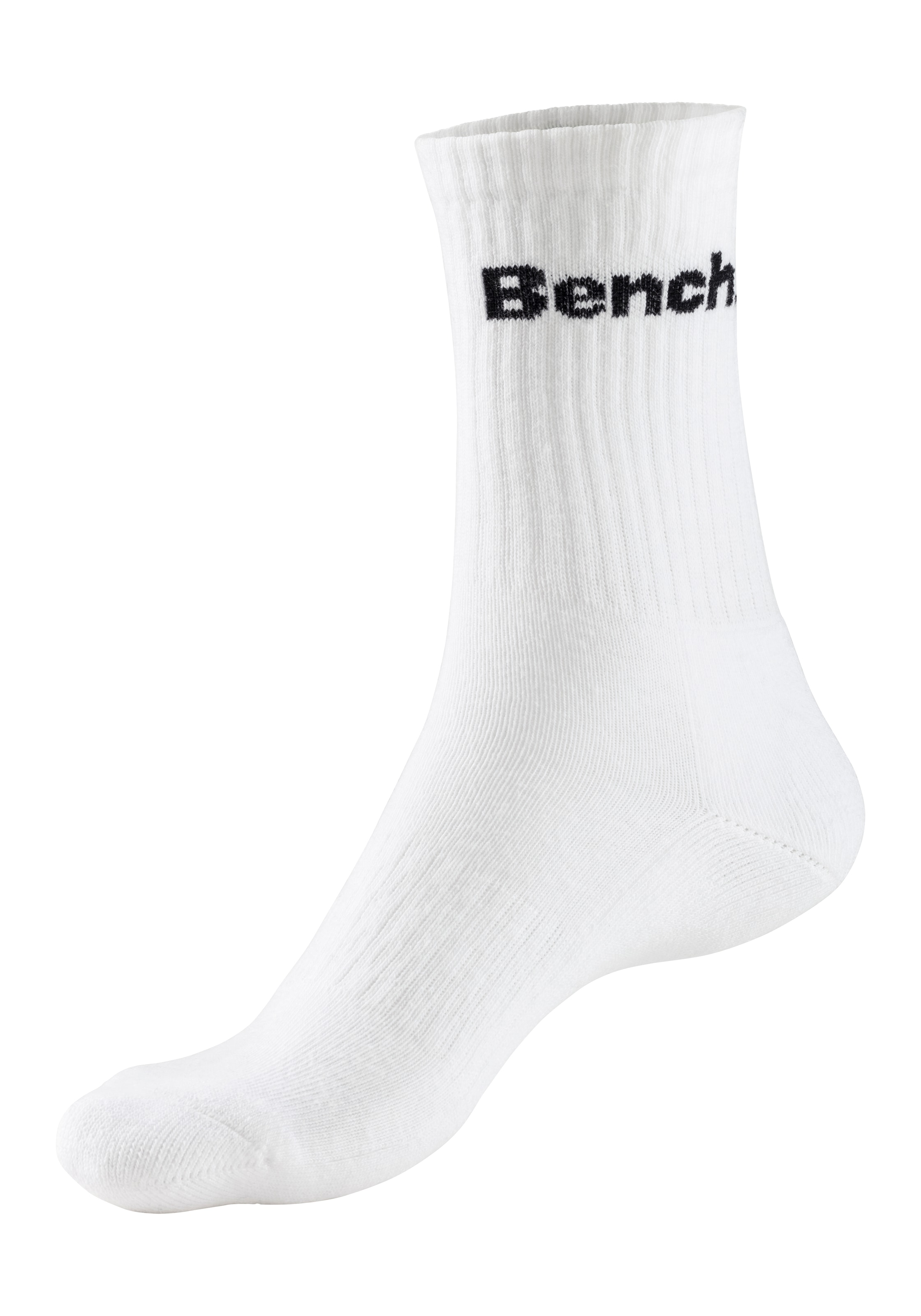 Bench. Tennissocken, (Packung, 6 Paar), mit Fuß Polsterung