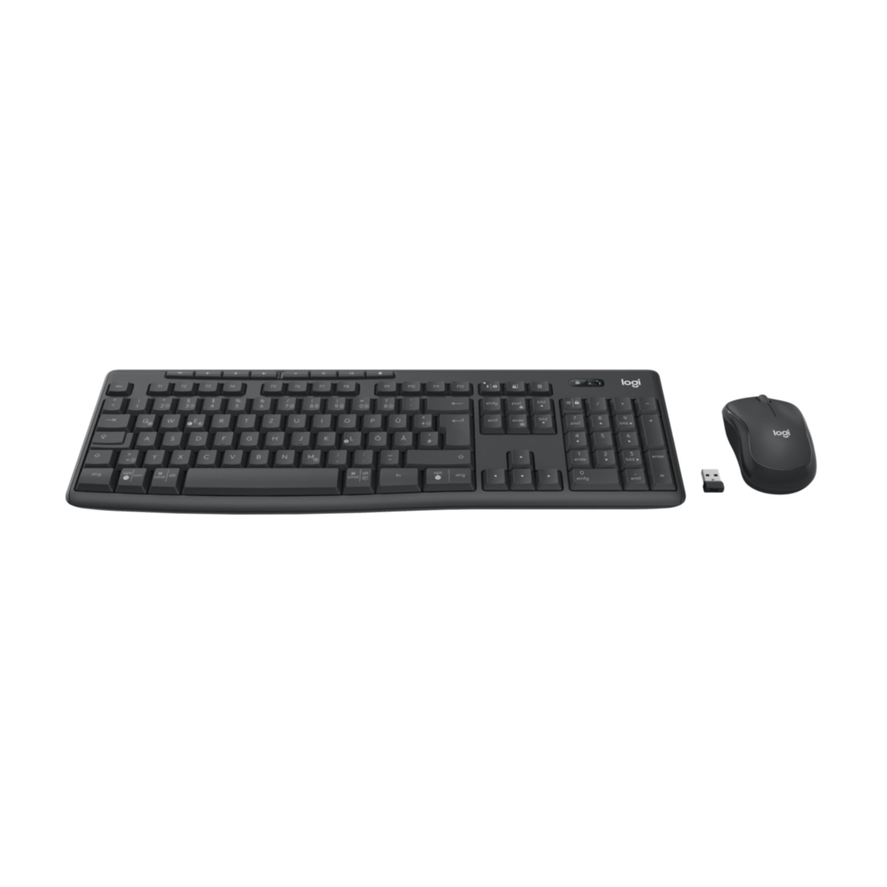 Logitech Tastatur »920-012065« (ausklappbare Füße)