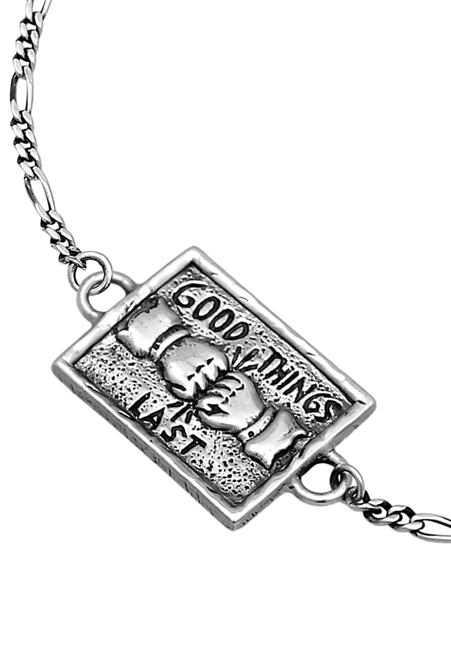 HAZE & GLORY Armkette »Armband Fauststoss - Good Things 925 Silber«
