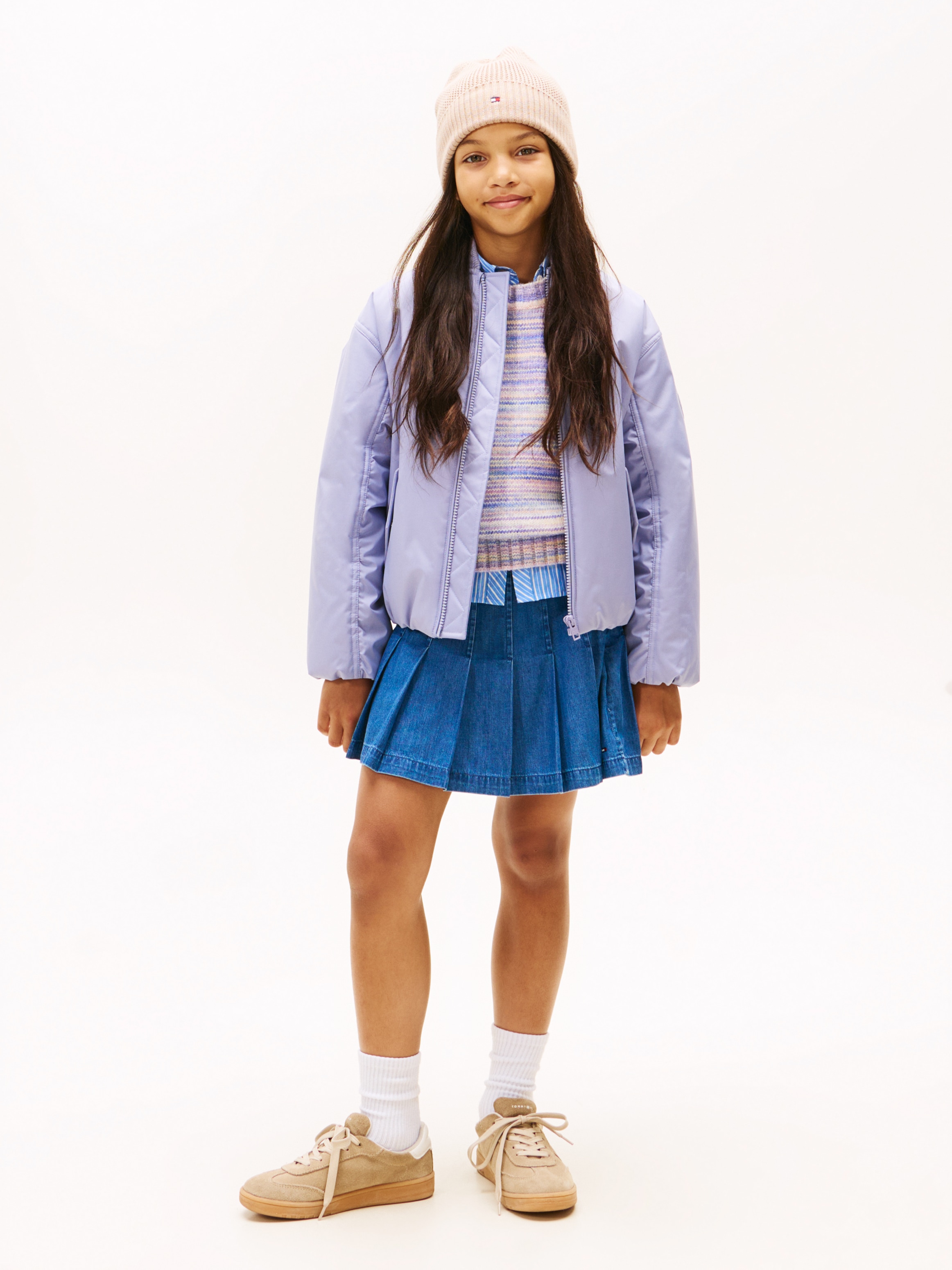 Tommy Hilfiger Bomberjacke »PADDED BOMBER« ohne Kapuze Regular fit , für Kinder bis 16 Jahre