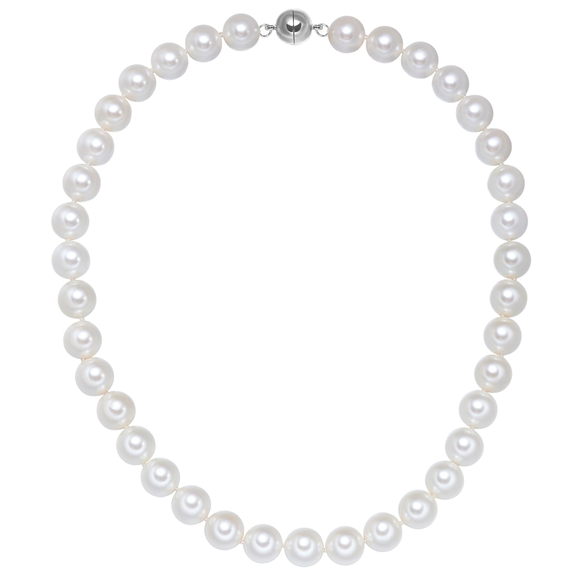 Yokoamii Perlenkette »Y503« Muschelkernperle