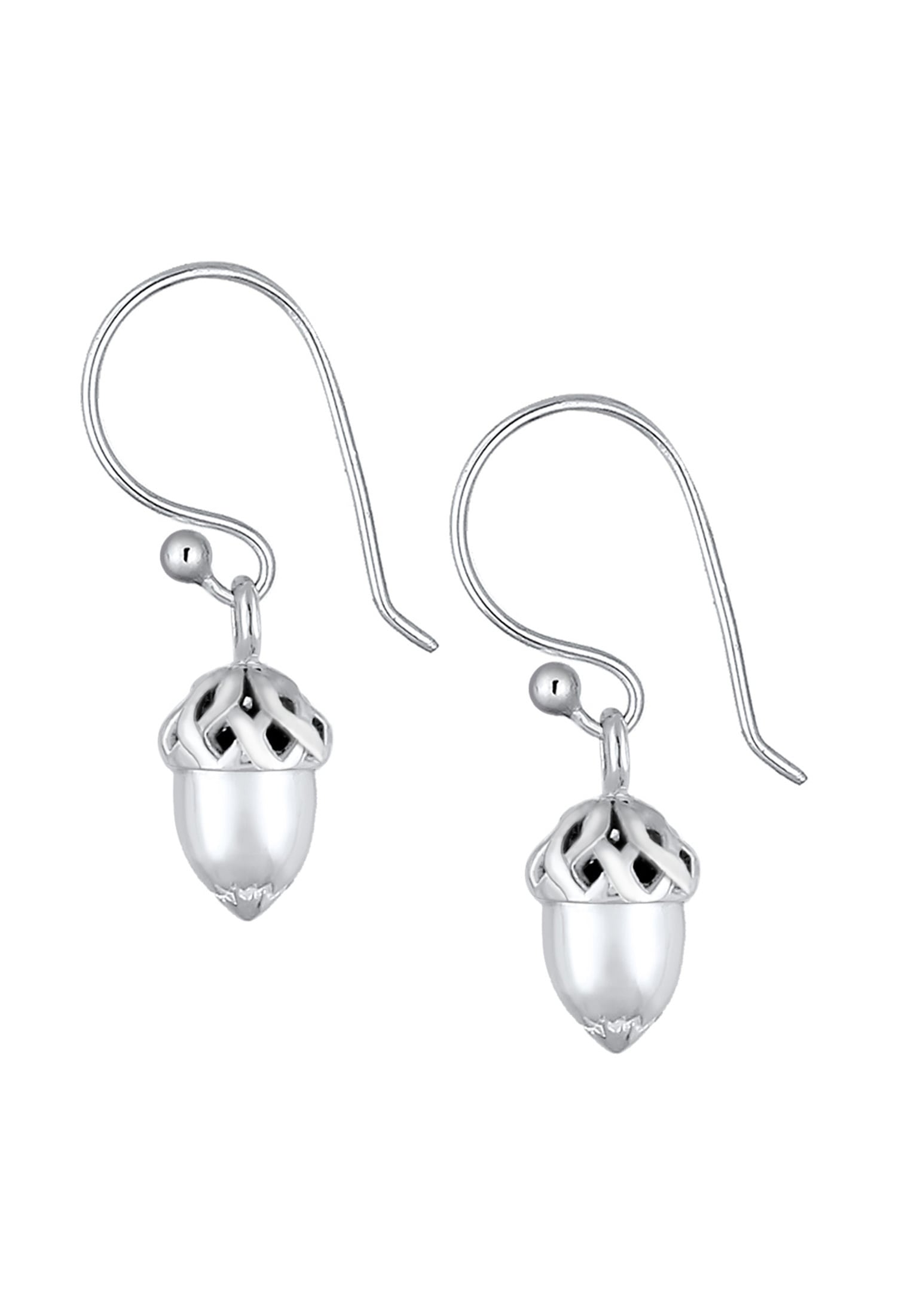 Elli Paar Ohrhänger »Ohrringe Haselnuss Traditionell Tracht 925 Sterling Silver«