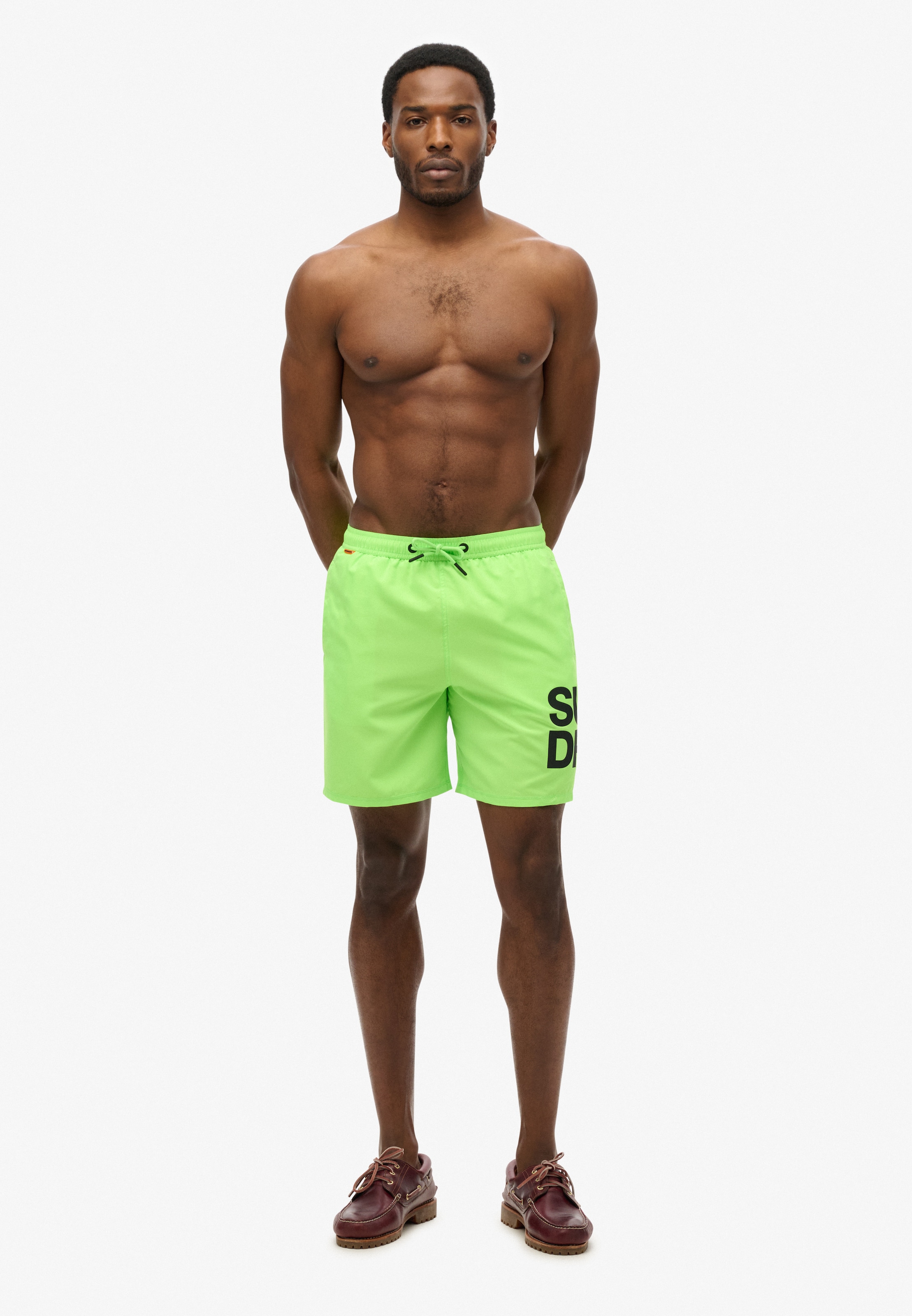 Superdry Badeshorts »SPORTSWEAR LOGO 17 SWIM SHORT«