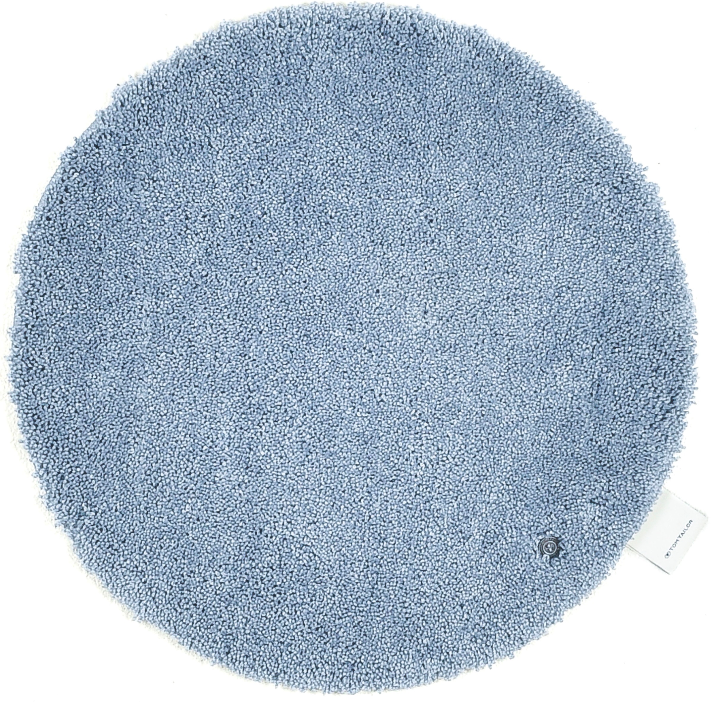 TOM TAILOR HOME Badematte »Cozy Bath UNI«, rutschhemmend beschichtet, fußbodenheizungsgeeignet, Badteppich, Uni Farben, rechteckig, rund und oval erhältlich