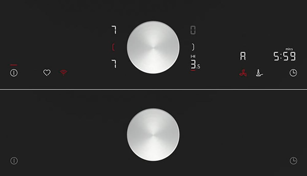 NEFF Kochfeld mit Dunstabzug »V68TTX4L0«, mit intuitiver Twist Pad® Bedienung