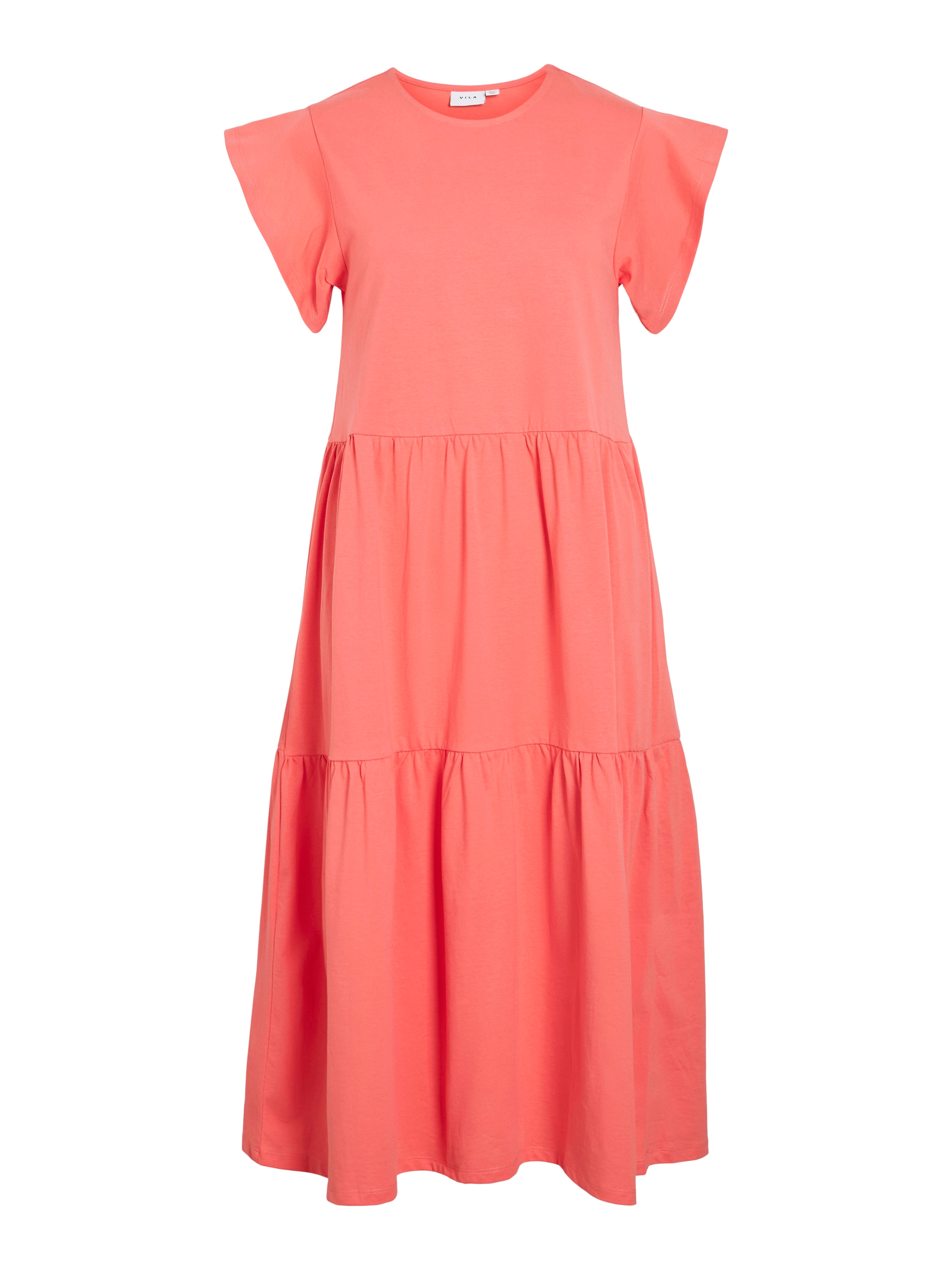 Vila Sommerkleid »VISUMMER S/S MIDI DRESS - NOOS«