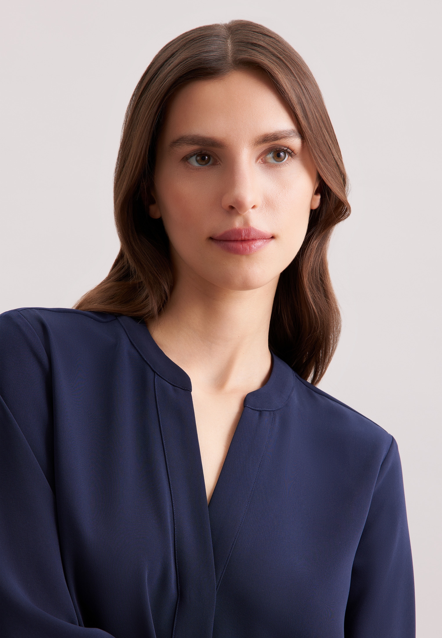 seidensticker Klassische Bluse »Schwarze Rose«, Tunika Uni